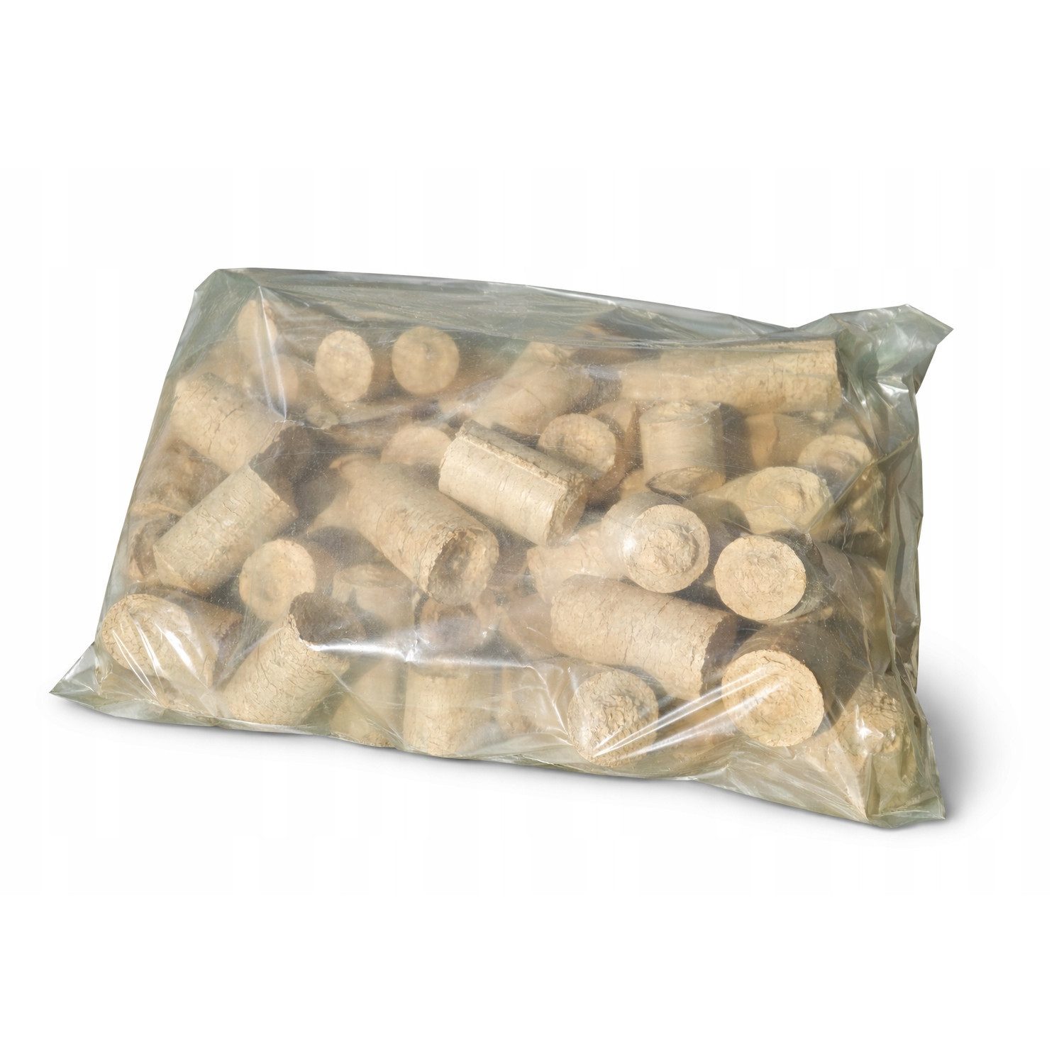 WOODOK Holzbriketts 25 kg Brennstoff Kaminbriketts, 25 kg, Buchenholz, Länge des Briketts: ca. 7 bis ca. 15–25 cm