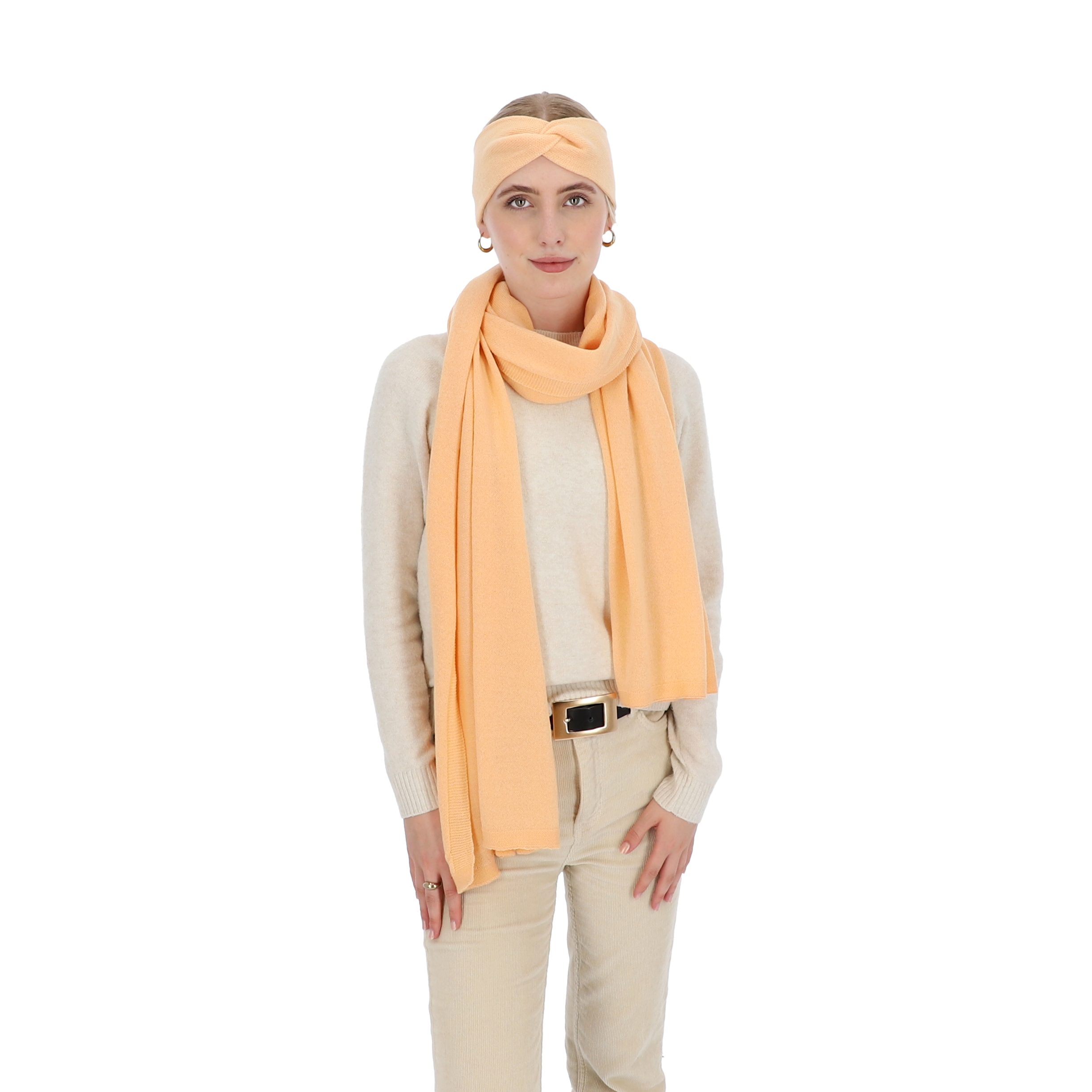 halsüberkopf Accessoires Stirnband Feinstrick-Stirnband mit optischen günstig online kaufen