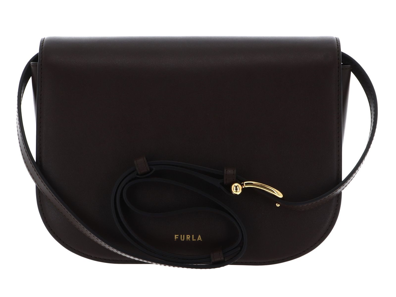 Furla Umhängetasche Crossbody Round, aus echtem Leder