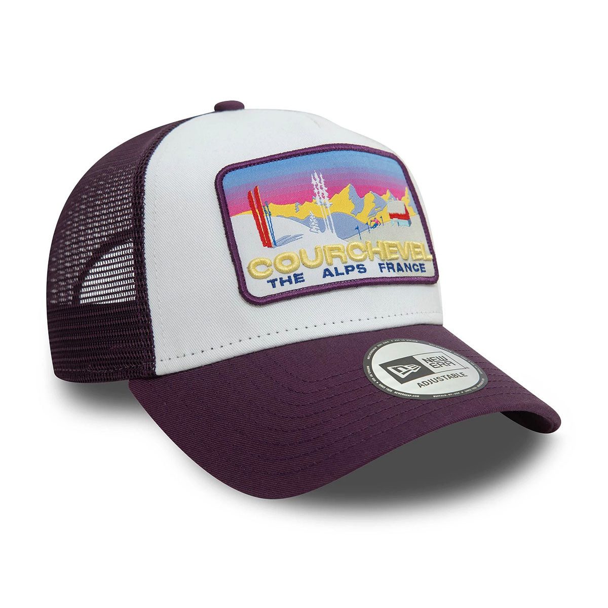 New Era Trucker Cap Courchevel Ski Patch