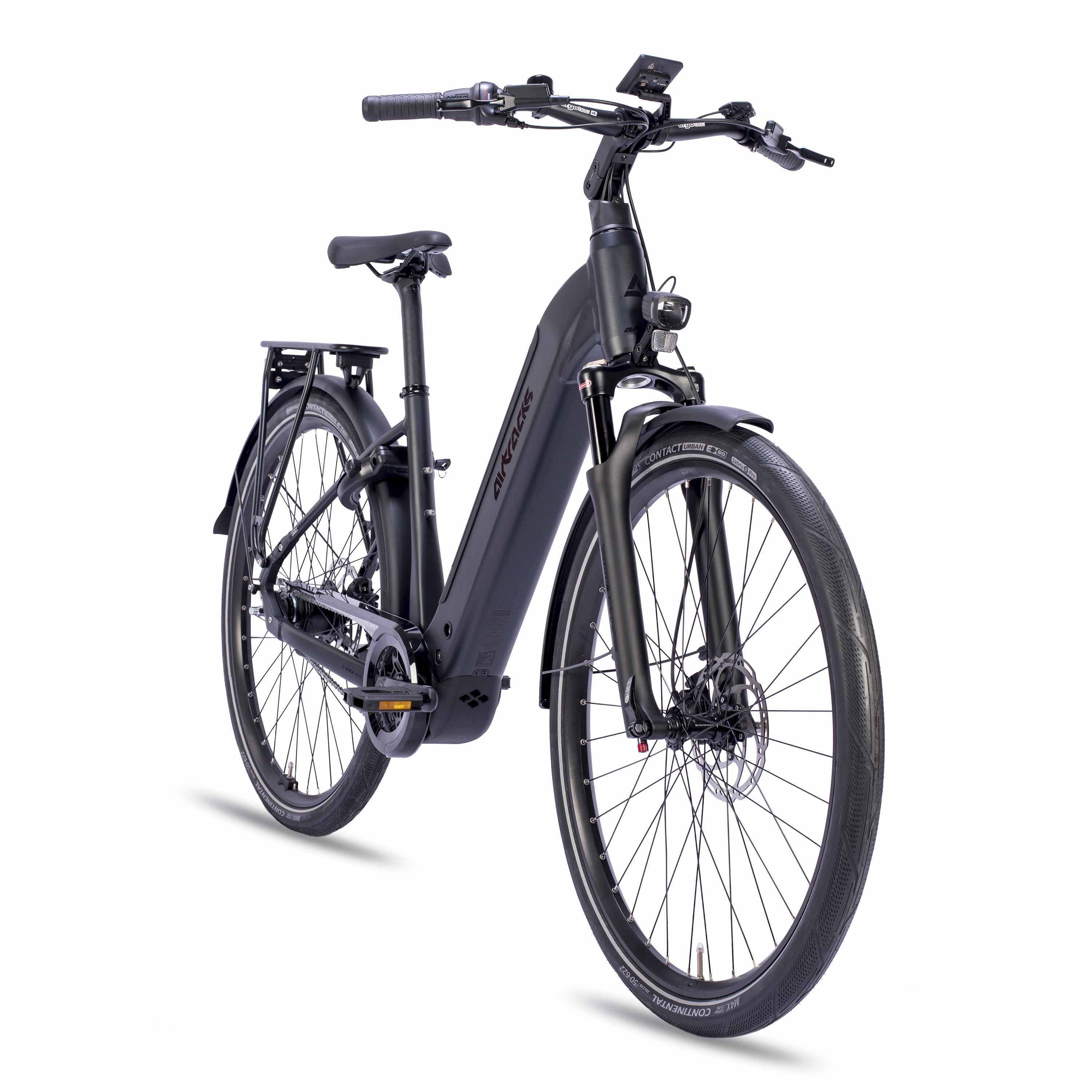 Airtracks E-Bike Cityrad 28 Damen E-Bike CIty Fahrrad LS Wave TERRA CT2 BOSCH Performance Line, 8 Gang Shimano Shimano Nexus 8 Schaltwerk, Nabenschaltung, Mittelmotor, 600 Wh, (Akku PowerTube 600Wh, Smart System), Display Intuvia 100, Tiefeinsteiger, Größen 45 50 55 cm - Mod. 2026