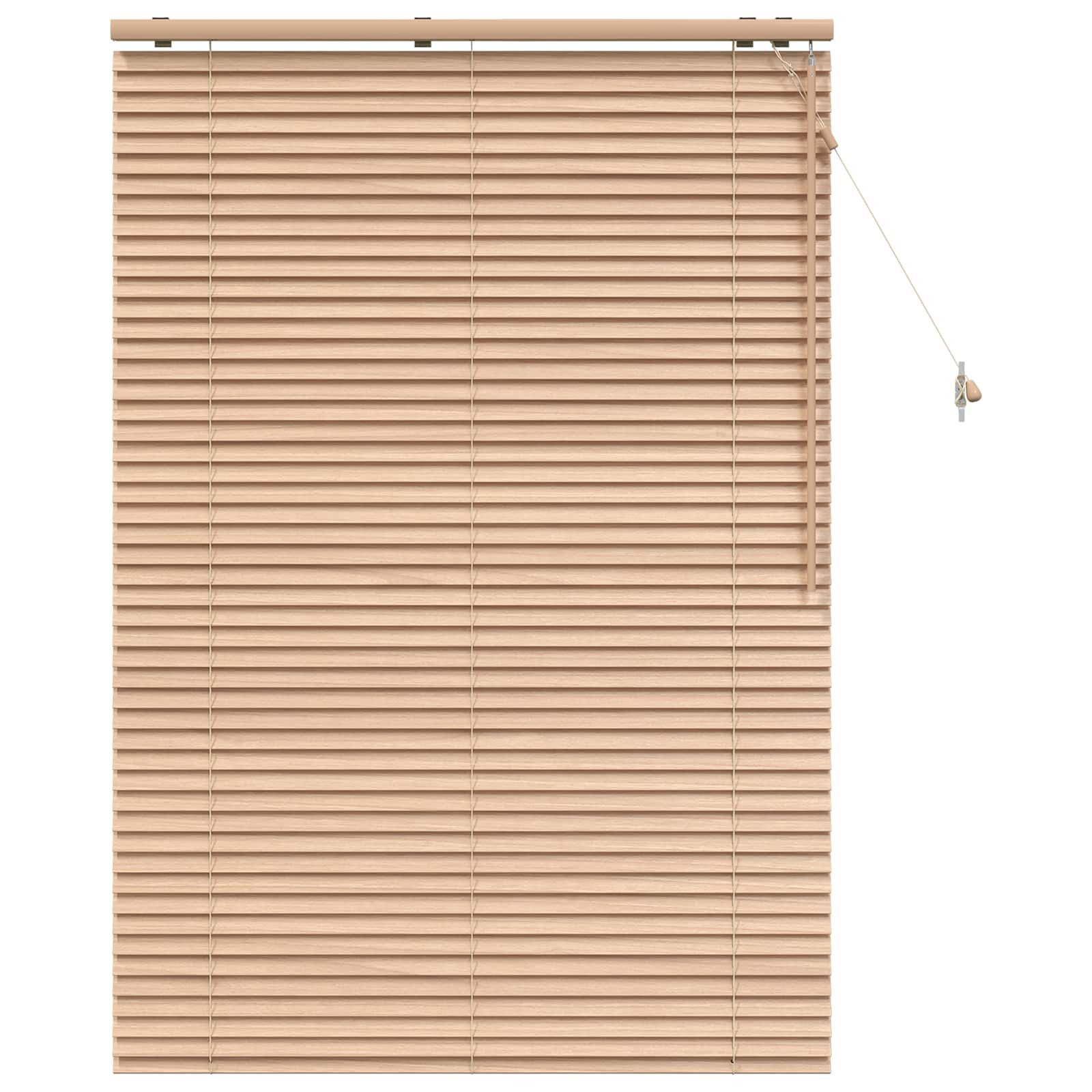 Rollo Venezianische Jalousie Eichenoptik 105 x 160 cm 35 mm, vidaXL