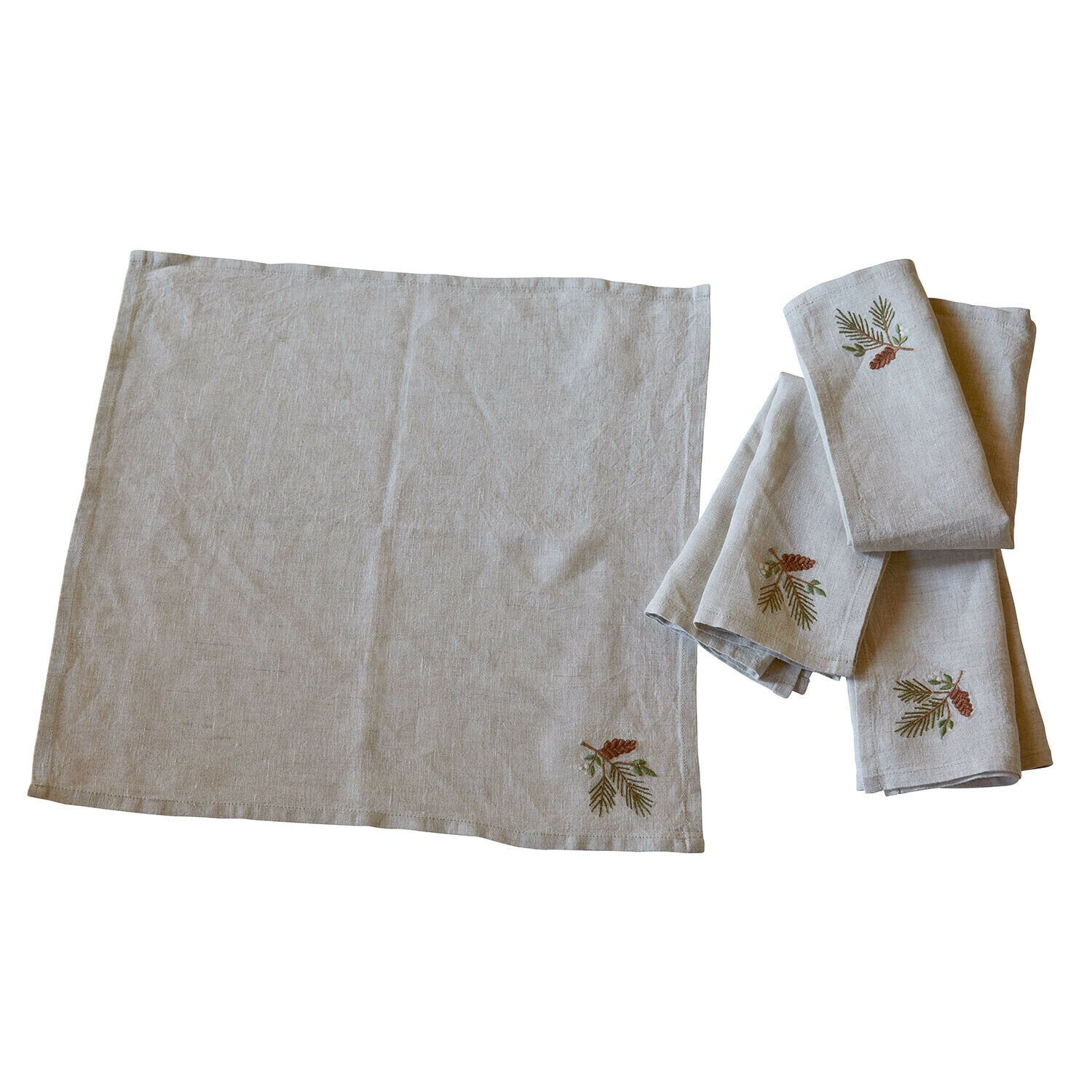 Mirabeau Stoffserviette Serviette 4er Set Arlida beige