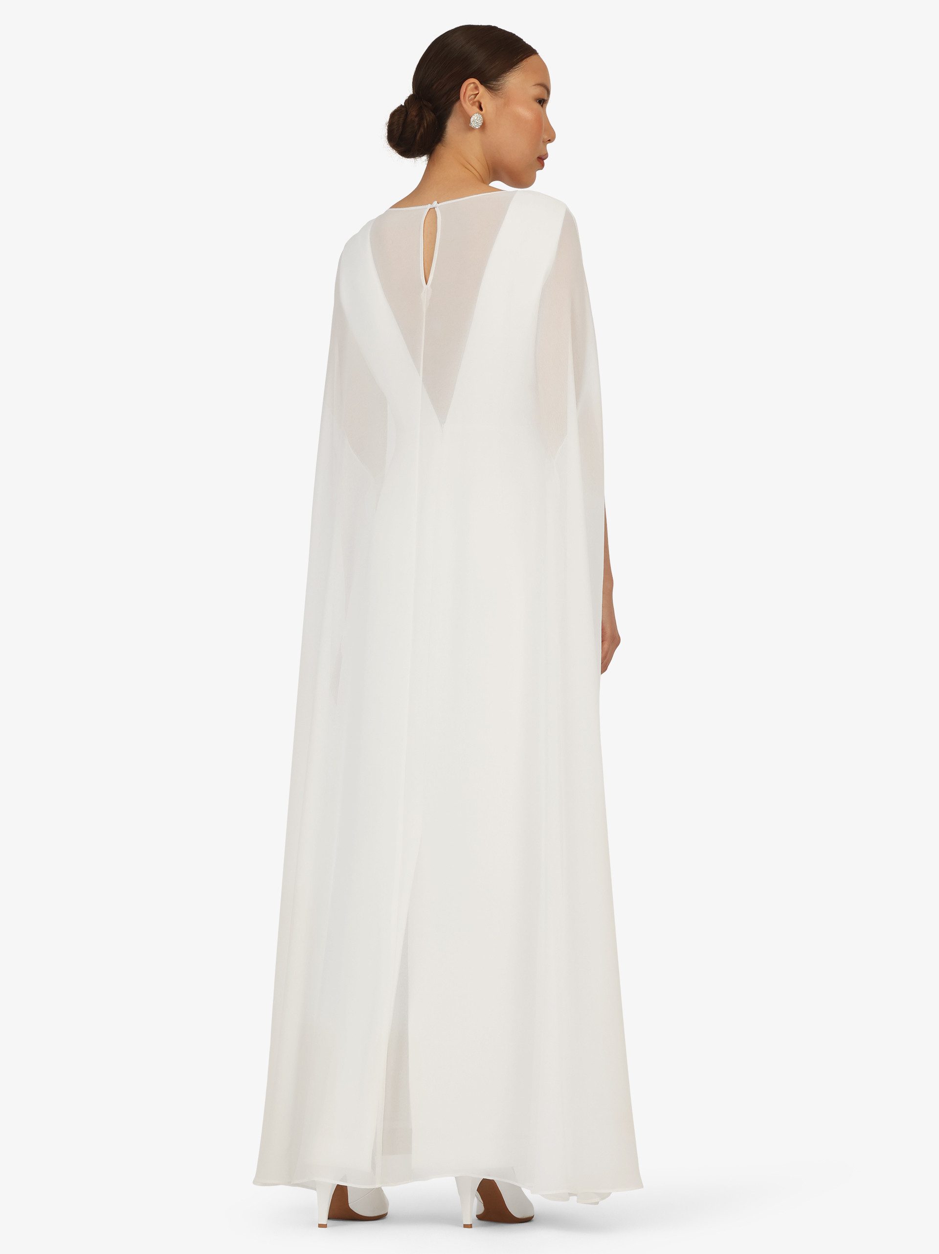 Kraimod Abendkleid mit Cape-Ärmeln