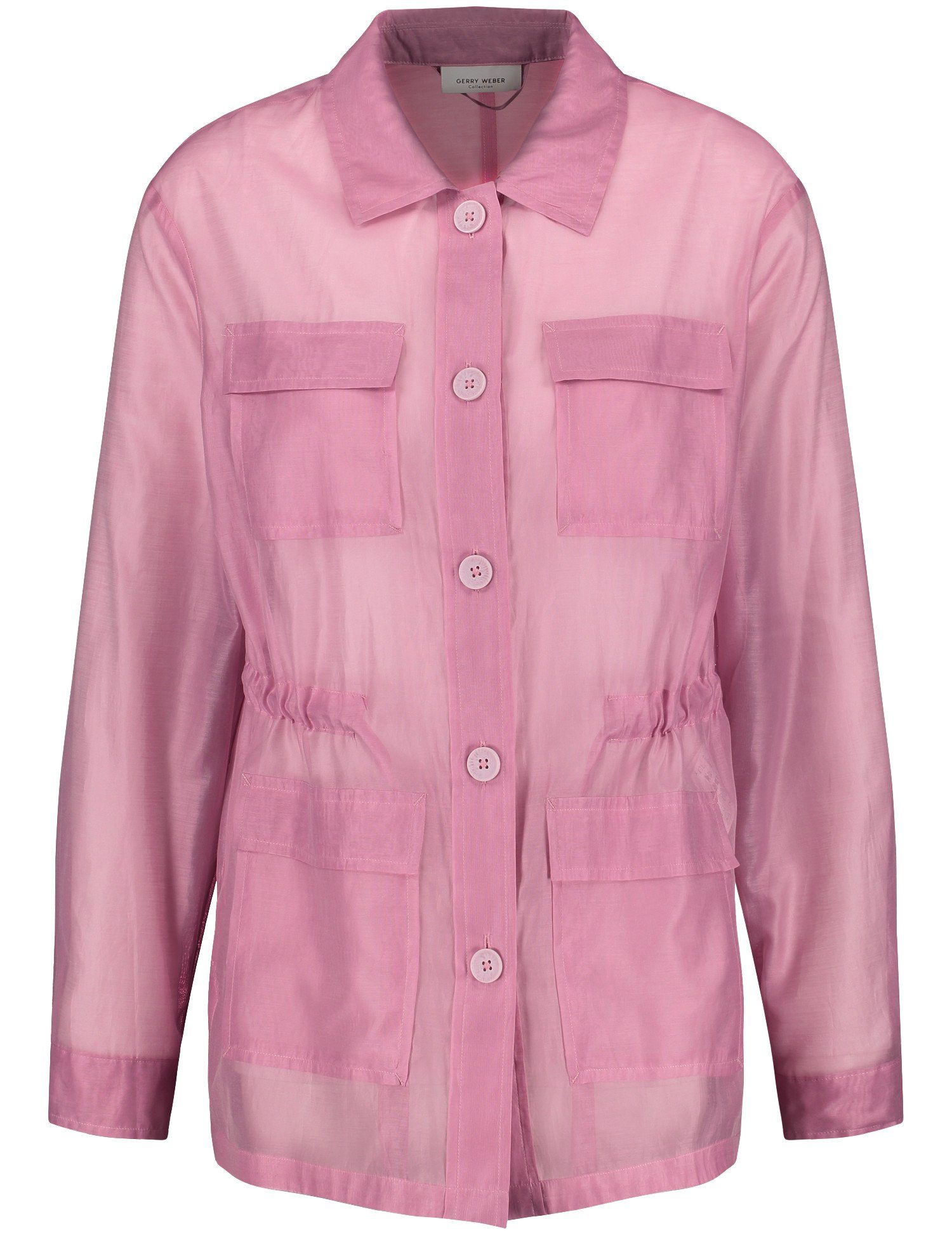 Jackenblazer Semitransparente Blazerjacke