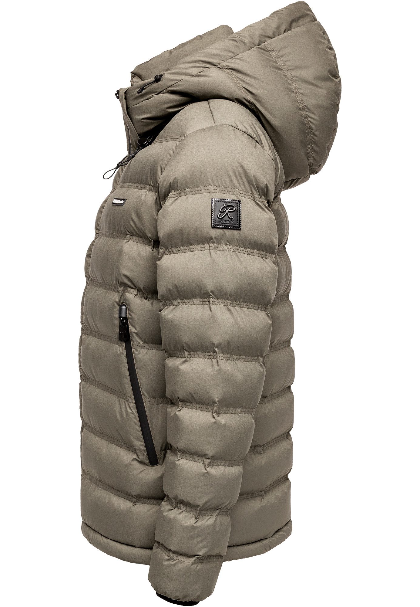 REPUBLIX Winterjacke BRAXTON Herren Gefütterte Winter Jacke für Männer mit Kapuze