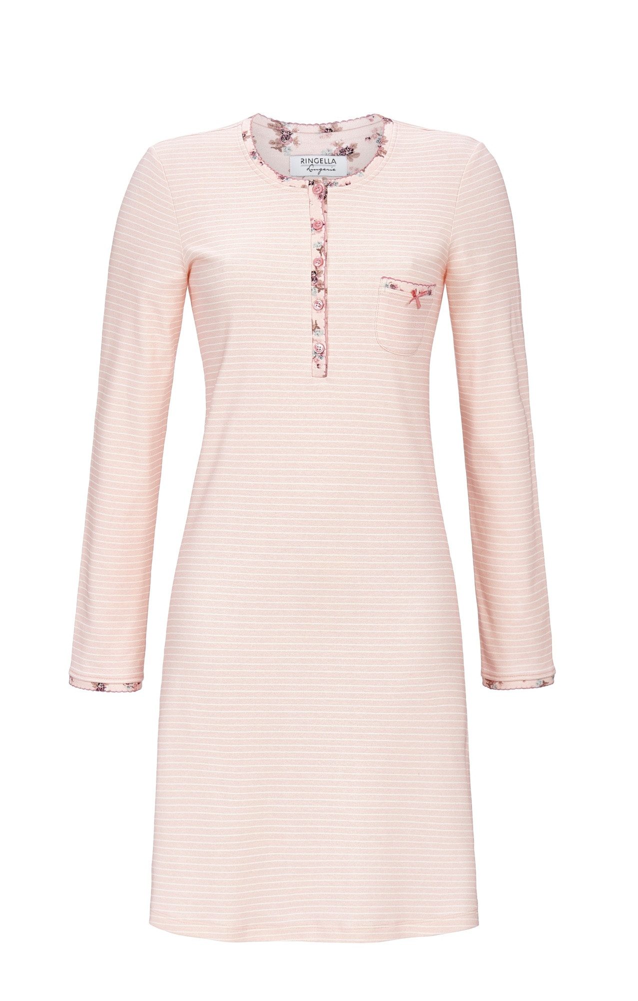 Ringella Nachthemd mit Knopfleiste günstig online kaufen