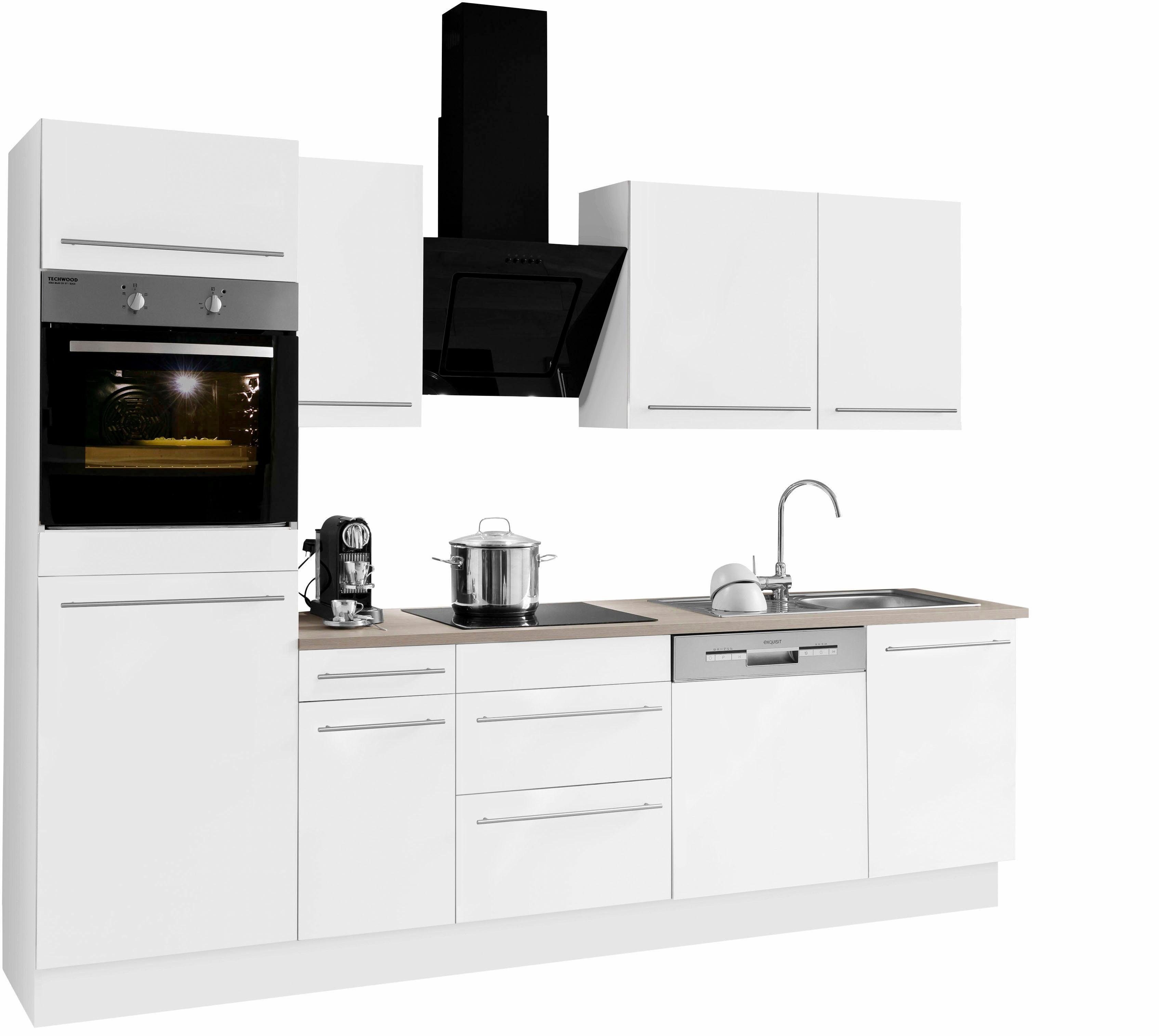 OPTIFIT Küchenzeile Bern, Breite 270 cm, wahlweise mit E-Geräten