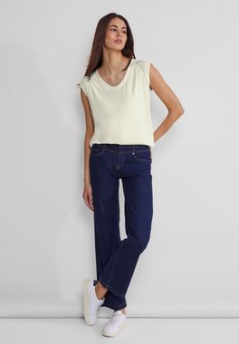 STREET ONE Shirttop in Unifarbe