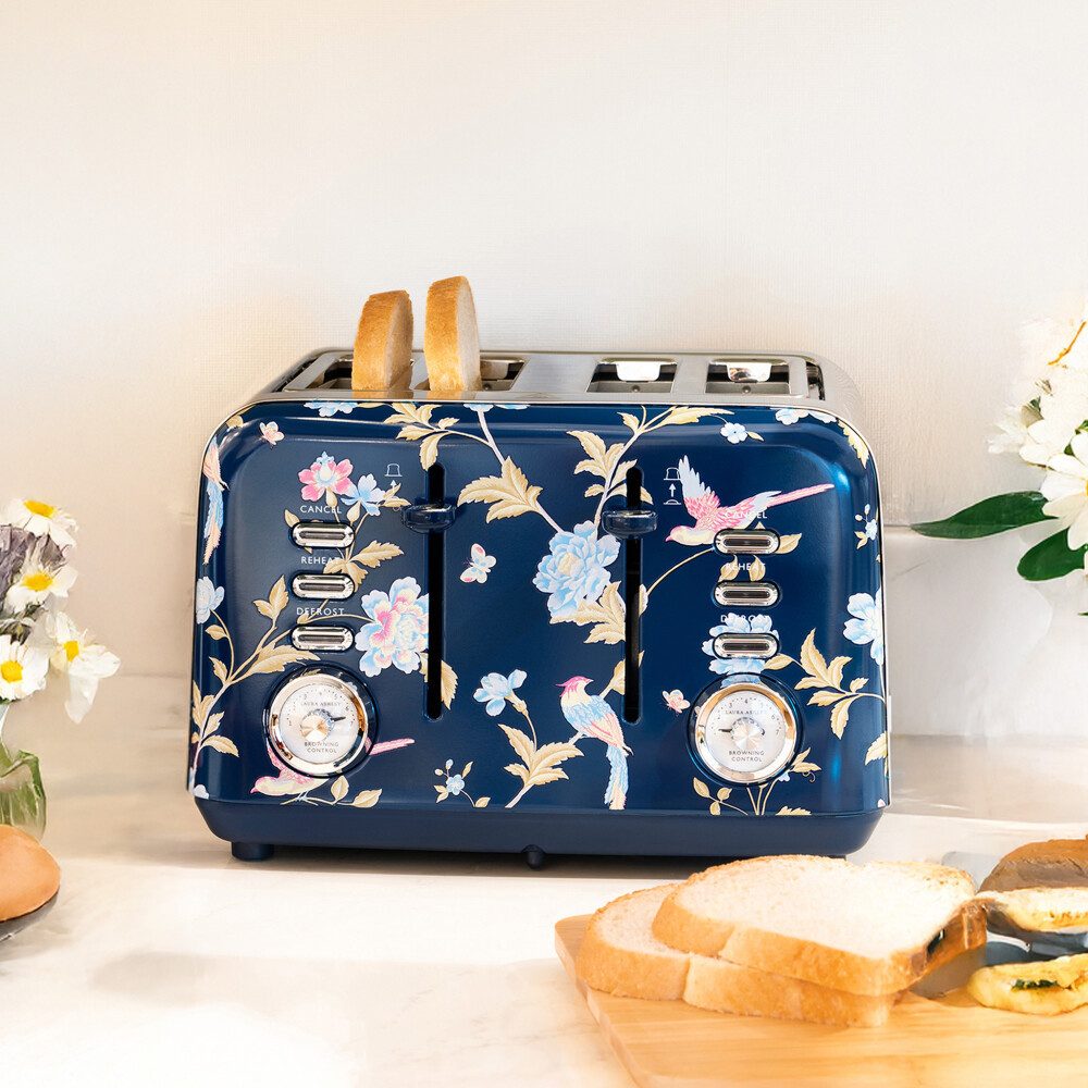 VQ Toaster Laura Ashley 4 Scheiben-Toaster, 7 Stufen – Elveden Marine Design VQ, 1850.00 W