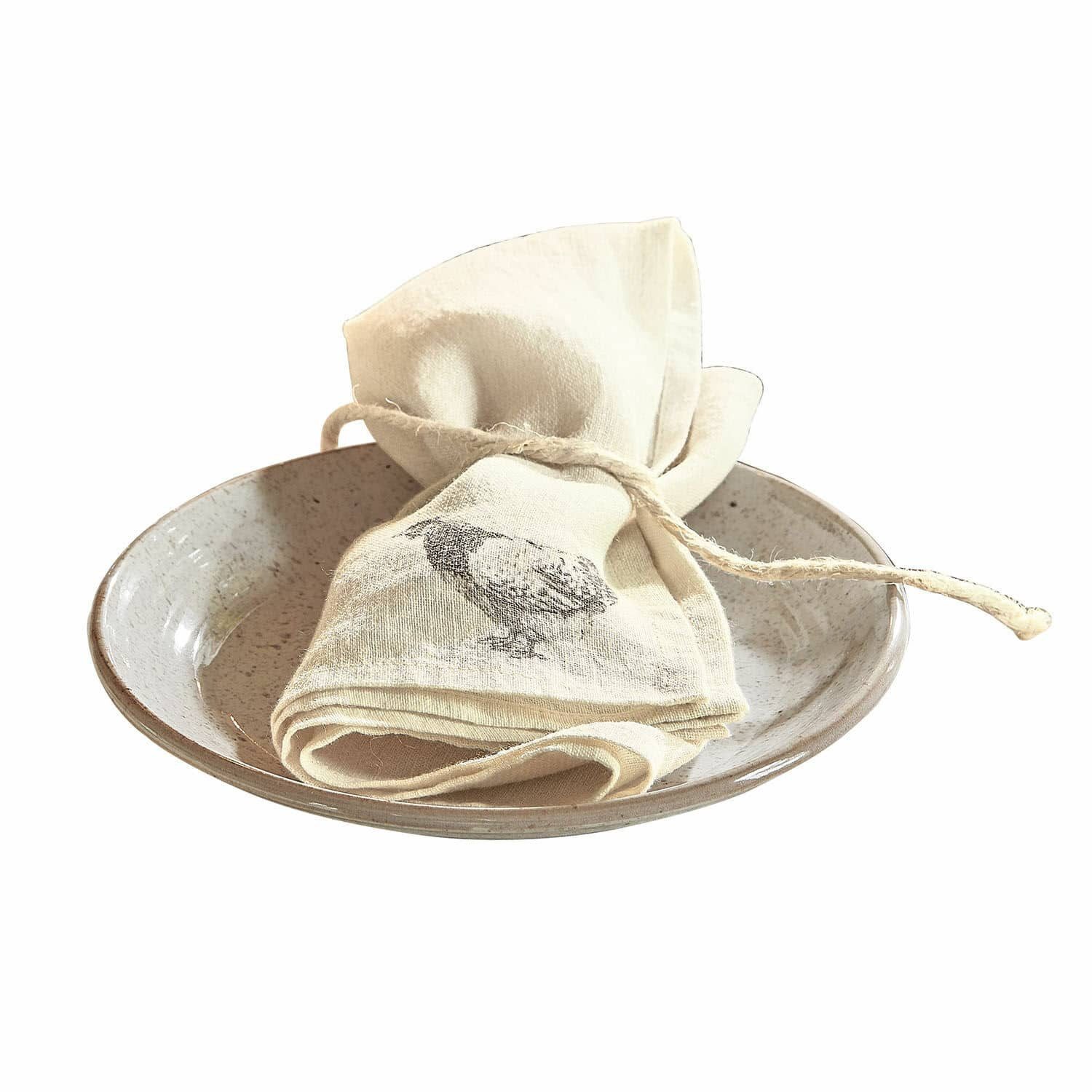 Mirabeau Stoffserviette Serviette 4er Set Walorine creme