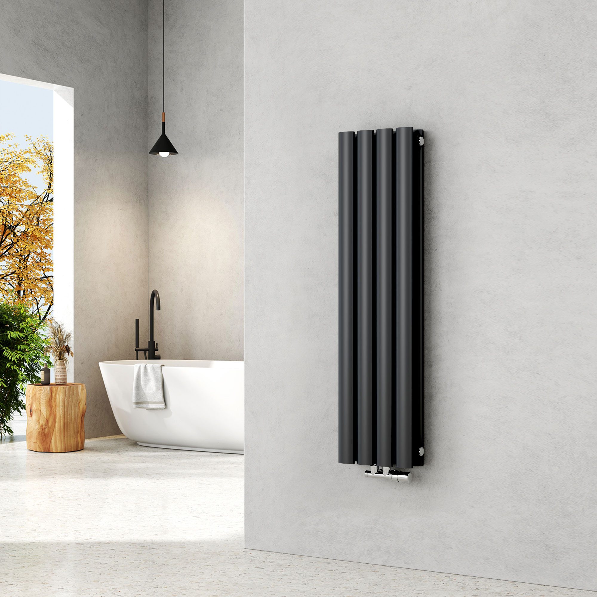 EMKE Heizkörper Oval Paneelheizkörper 900 x günstig online kaufen