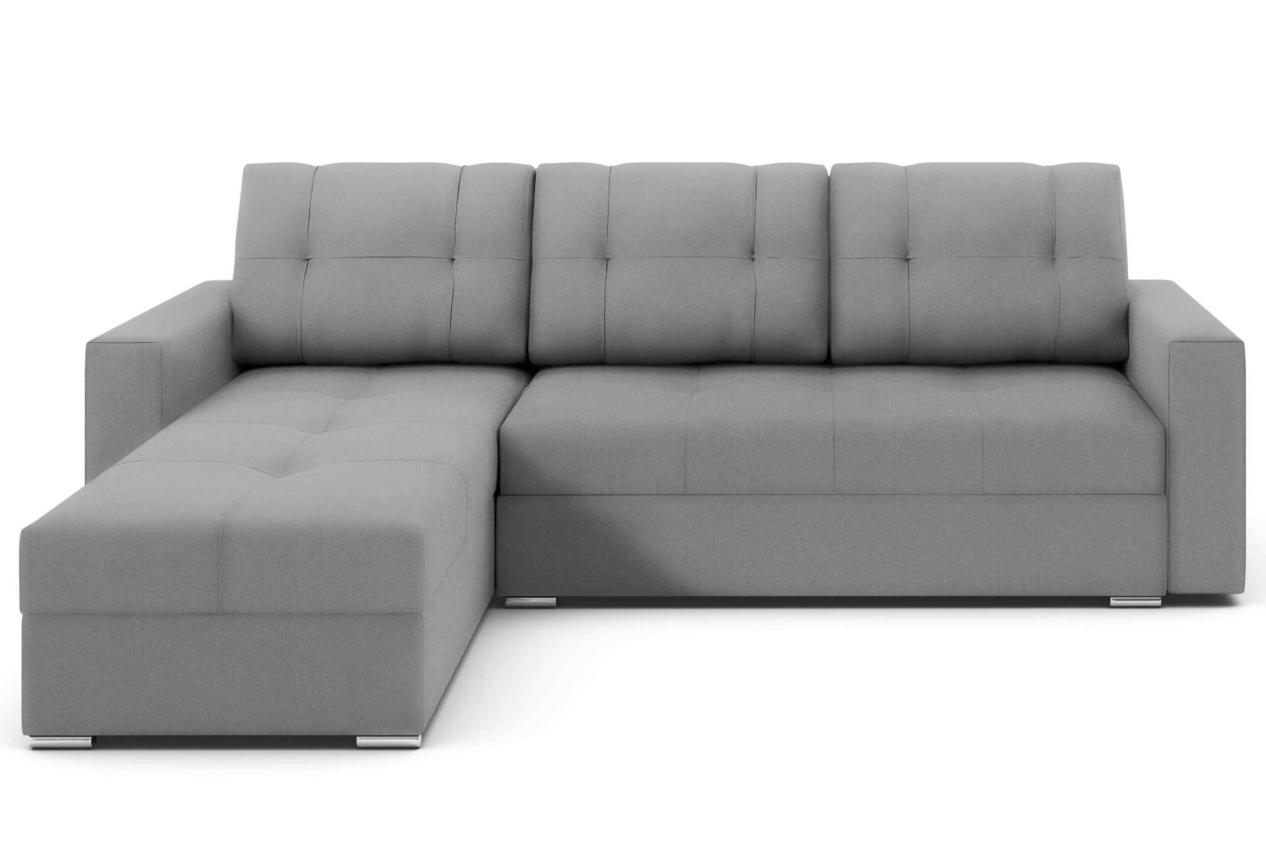 Adelina, Design mit Sofa, mit Bettfunktion, Sitzkomfort, Eckcouch, Modern Stylefy Ecksofa L-Form, Bettkasten,