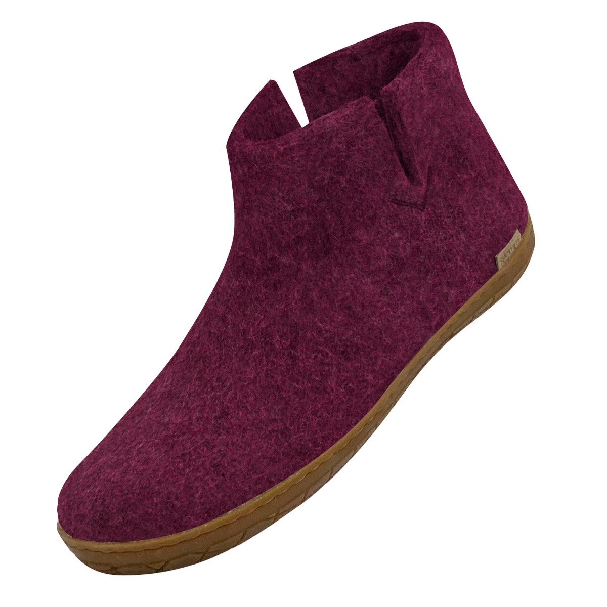 glerups dk Naturkautschuksohle Hausschuh (1-tlg) Boots - Natürliches Material, Schützt vor Geruch, Bequem und weich