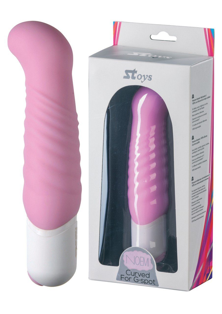 Pink Noemi SToys (div. Farben) - Silicone-Vibrator SToys G-Punkt-Vibrator