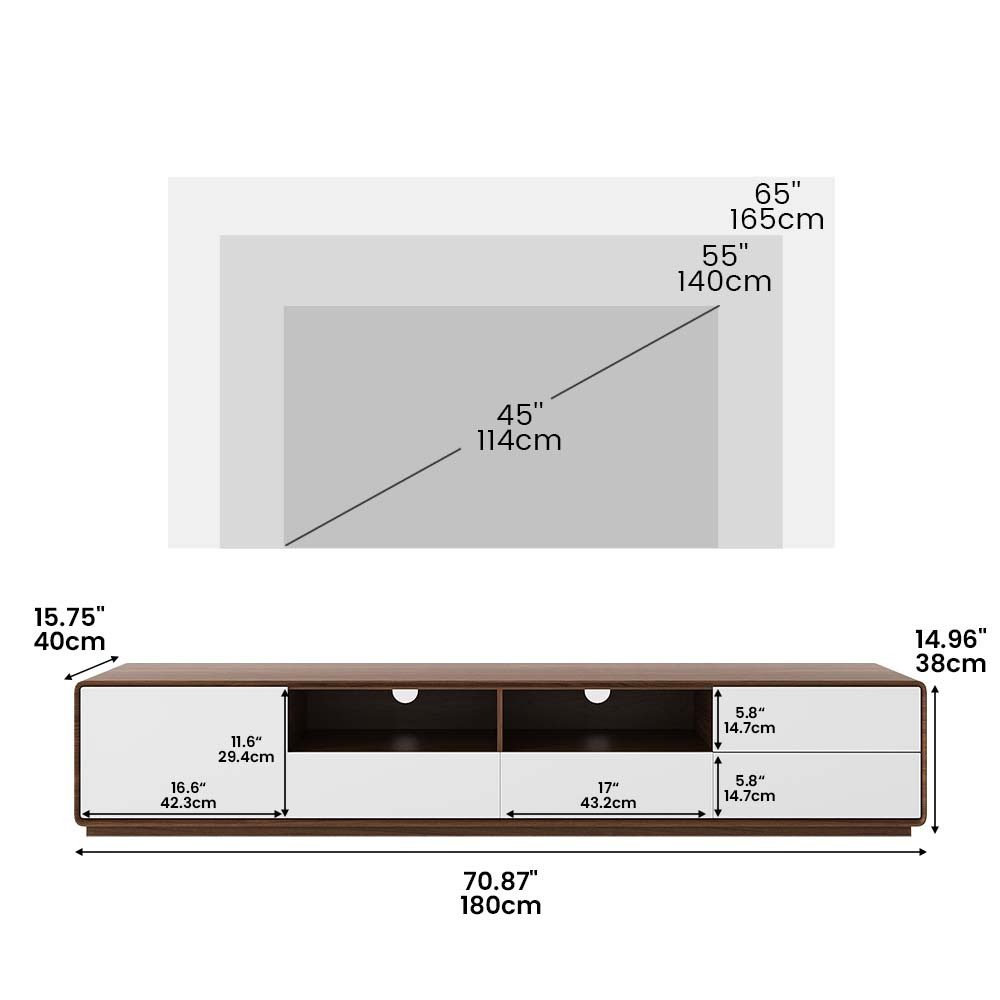 POVISON TV-Schrank Lowboard, TV Möbel, Fernseher günstig online kaufen