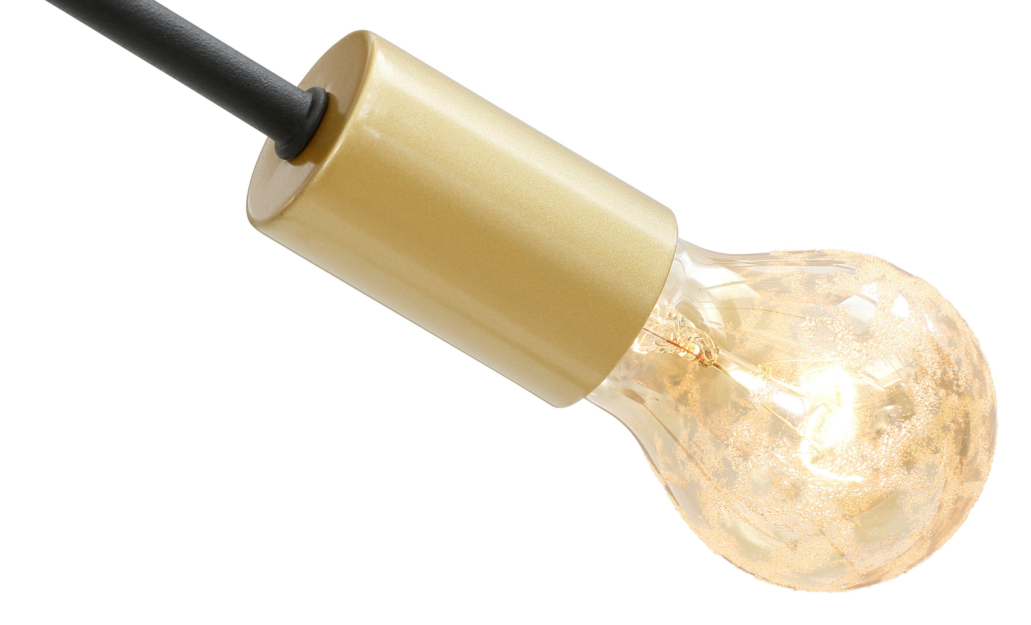 Leonique Stehlampe »Jarla«, ohne Leuchtmittel, goldfarbene Fassungen, Arme  schwenkbar - individuell verstellbar