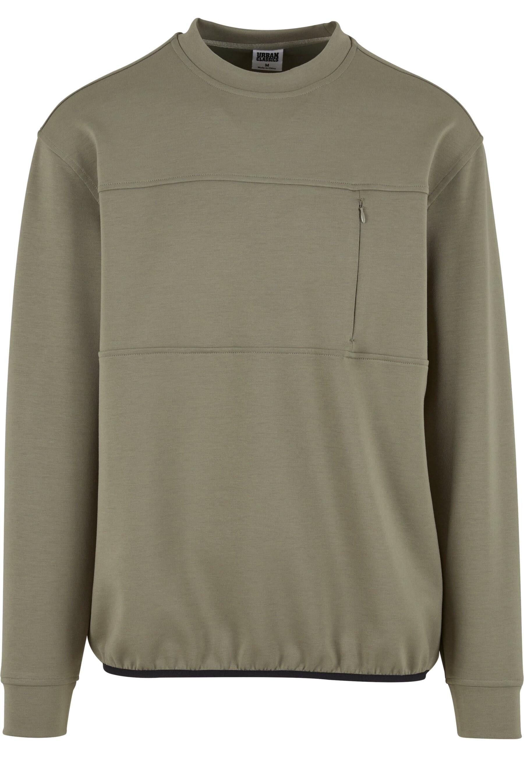 URBAN CLASSICS Rundhalspullover Urban Classics Scuba günstig online kaufen