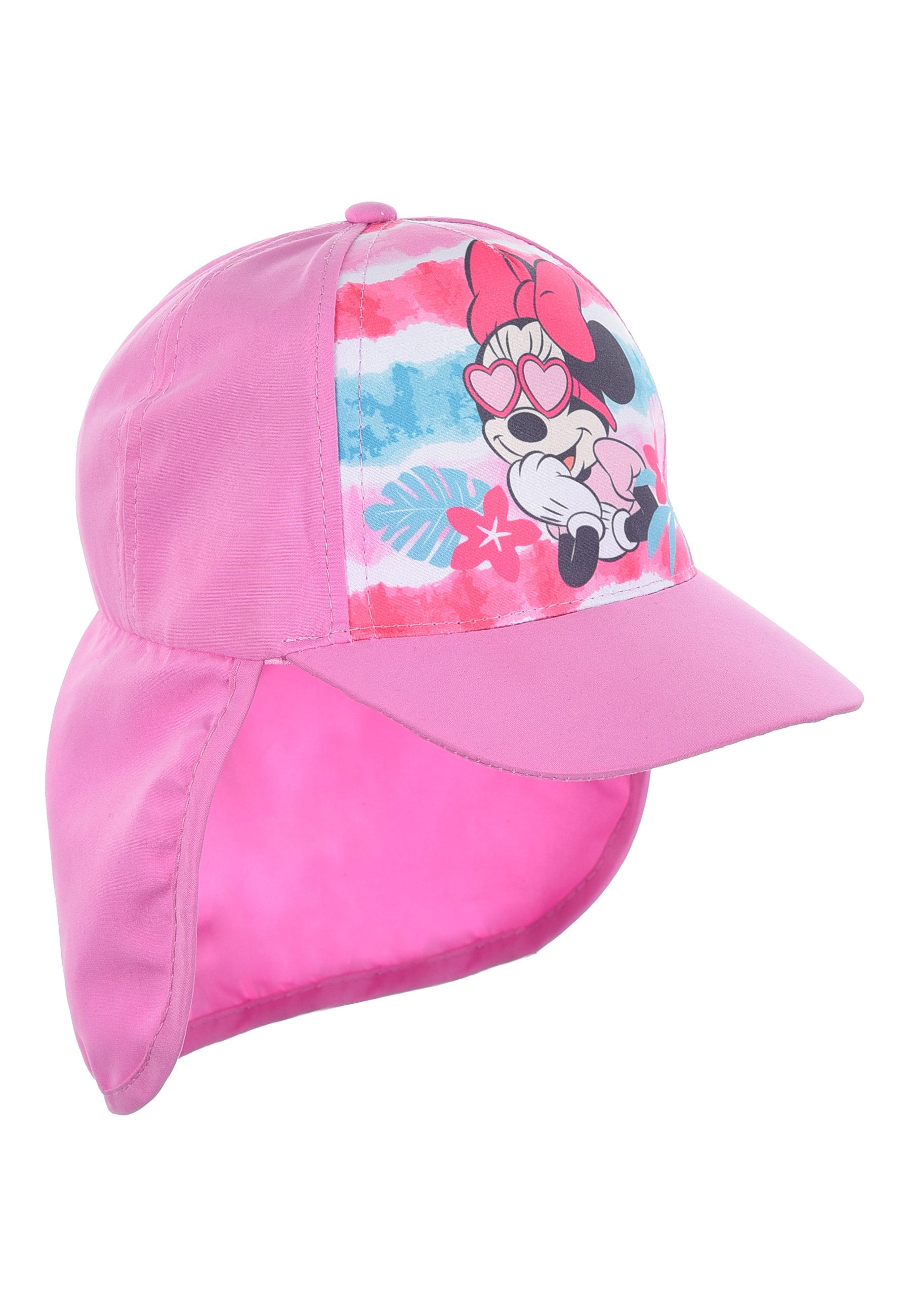 Disney Minnie Mouse Baseball Cap Kinder Kappe Cap für Strand und Schwimmbad Weit ausgestellter Nackenschutz