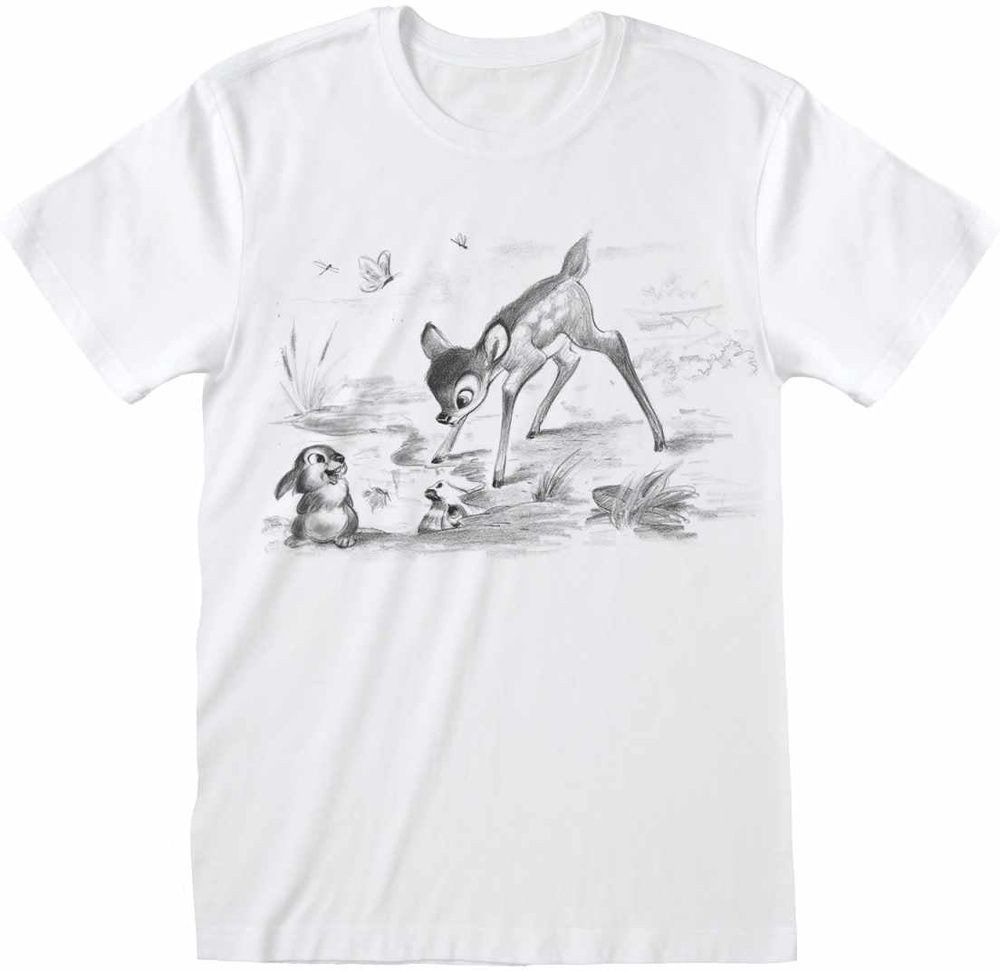 Bambi T-Shirt Sketched T-Shirt