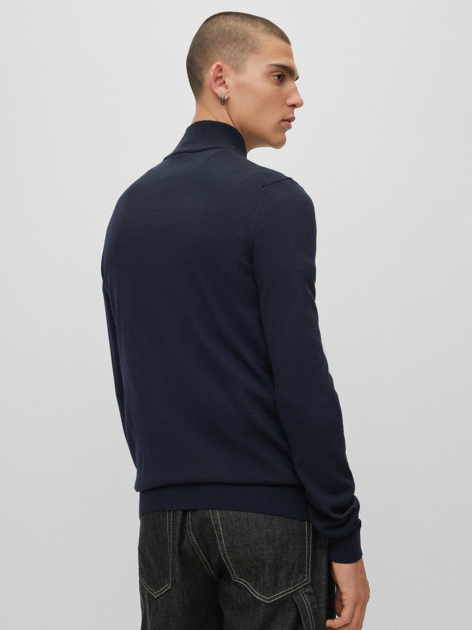 HUGO Strickpullover San Quirin-M (1-tlg)