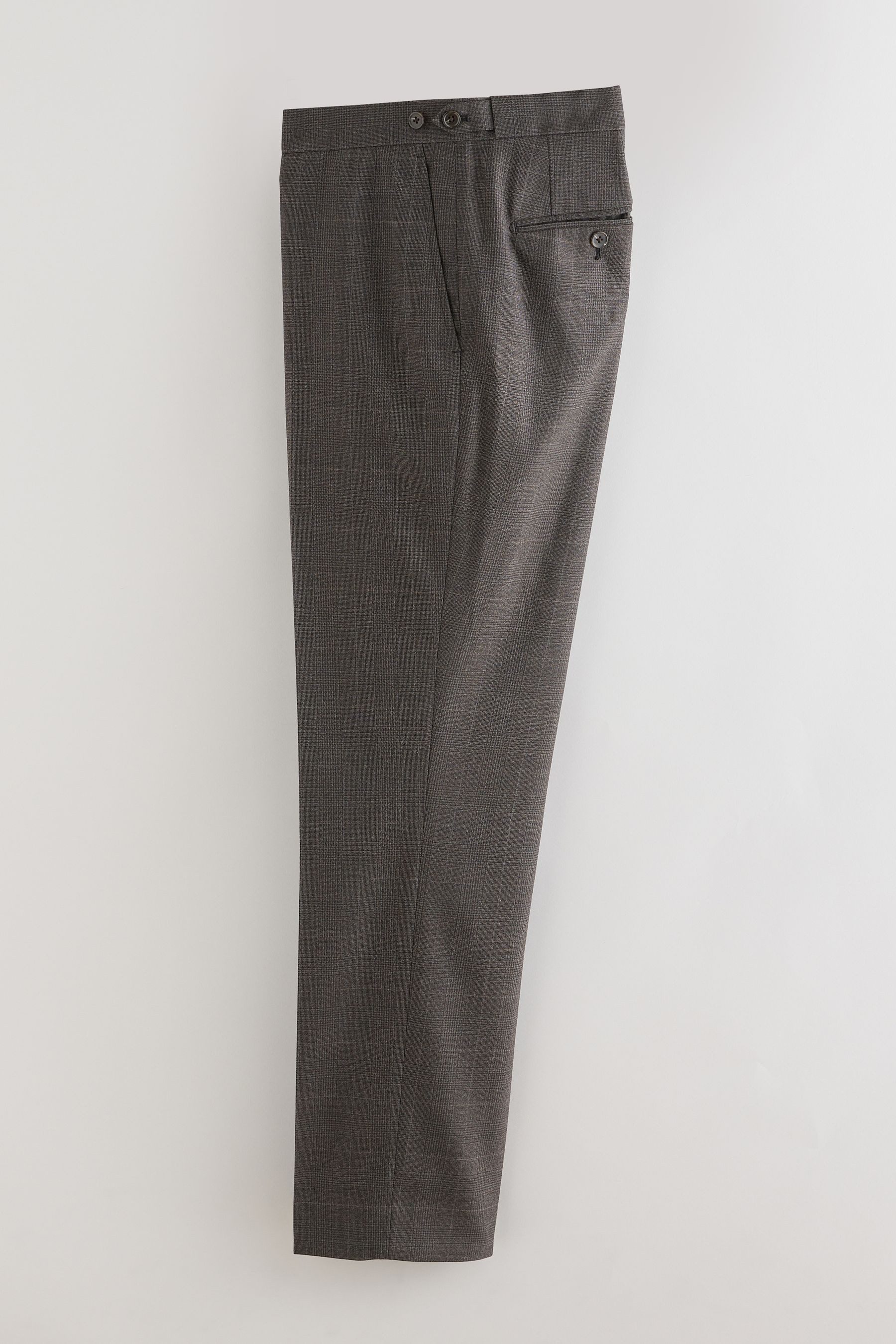 Next Stoffhose Signature Elegante Karohose mit Wollanteil (1-tlg)