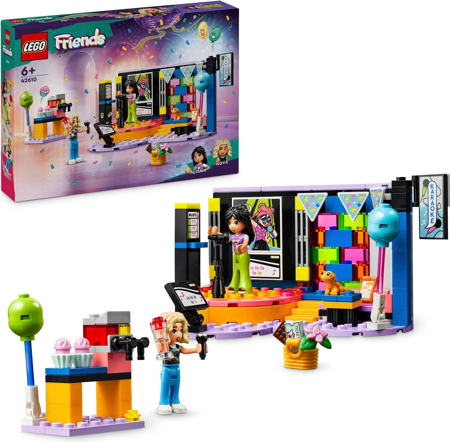 LEGO® Karaoke-Party (42610), LEGO Friends Konstruktionsspielsteine, günstig online kaufen