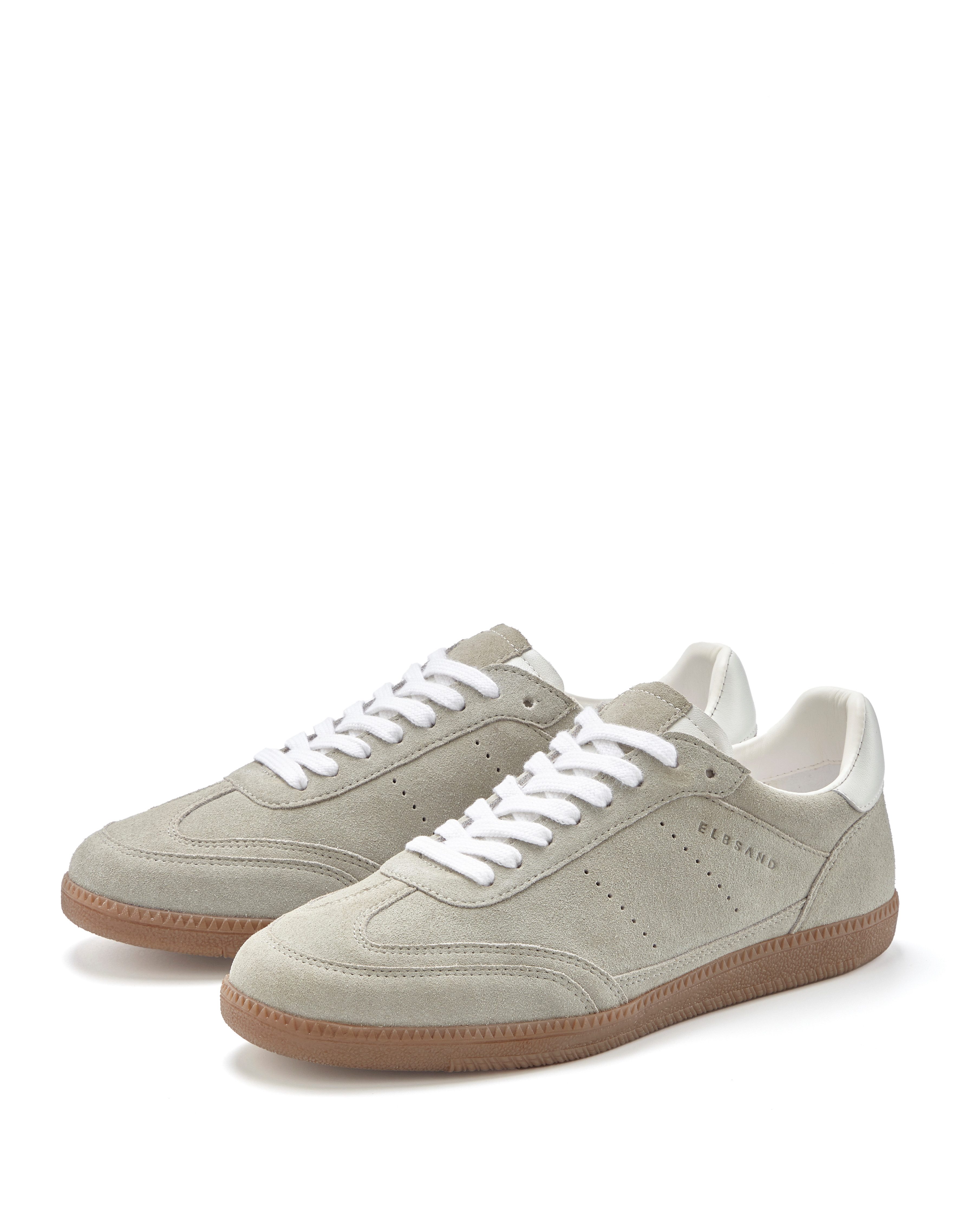Elbsand Schnürschuh, Retro Sneaker, Lederschuh, Halbschuh, Ledersneaker Sneaker NEU Freizeitschuh, Schnürhalbschuh, Turnschuh aus Leder im Retro-Look