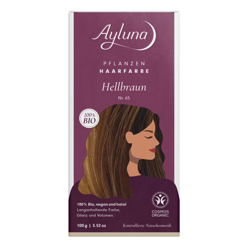 Ayluna Haarfarbe Haarfarbe - Nr.65 Hellbraun 100g