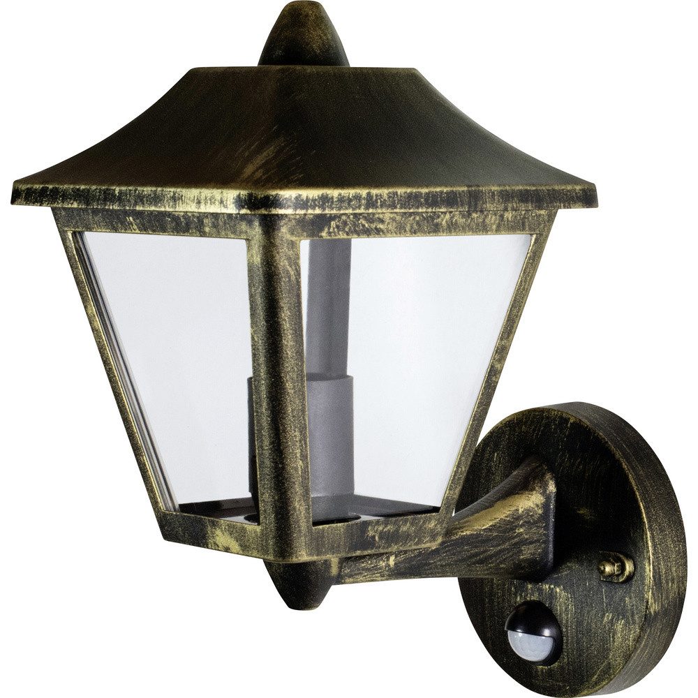 Osram Außen-Wandleuchte OSRAM HOMELIGHTING ENDURA Classic Tradition Up Sensor E27 Gold 4099854
