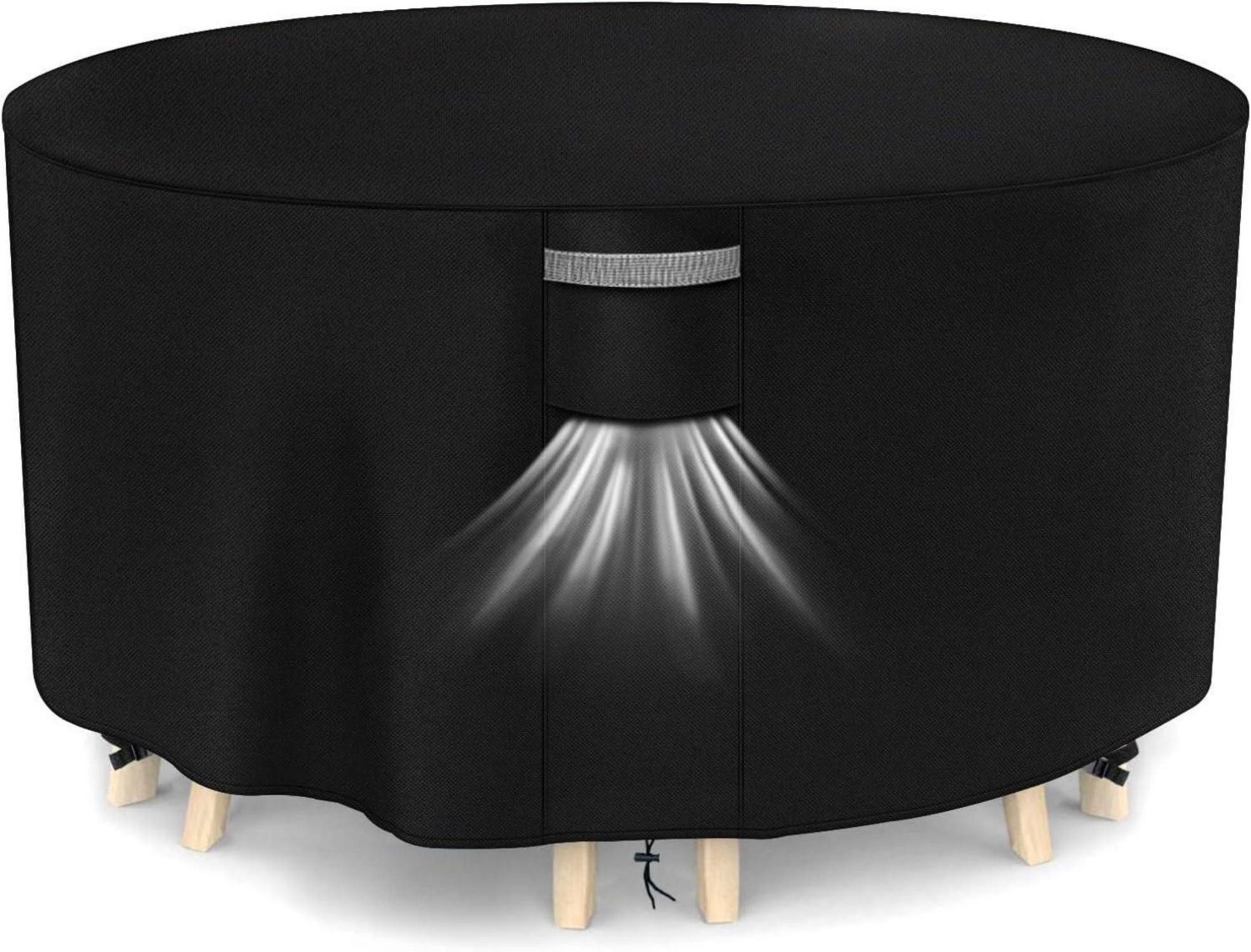 LuxusKollektion Gartenmöbel-Schutzhülle Abdeckung Gartenmöbel Rund Ø230x100 günstig online kaufen