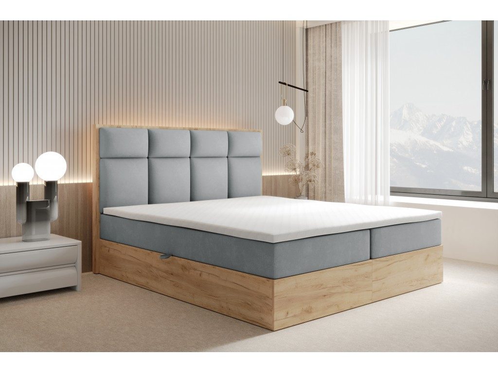 TRADA Boxspringbett SELVA 160x200 - Taschenmatratze günstig online kaufen