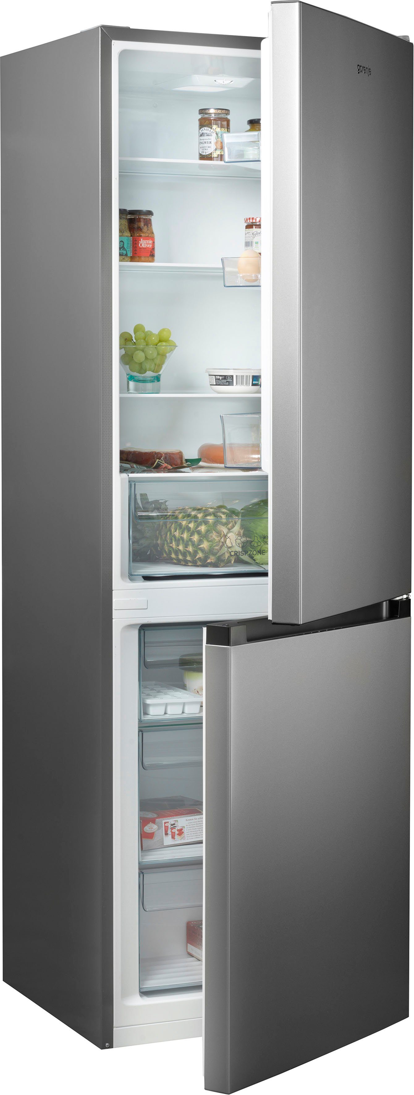 GORENJE Kühl-/Gefrierkombination RK6192ES4, 185 cm hoch, 60 cm breit | Kühl-Gefrierkombinationen