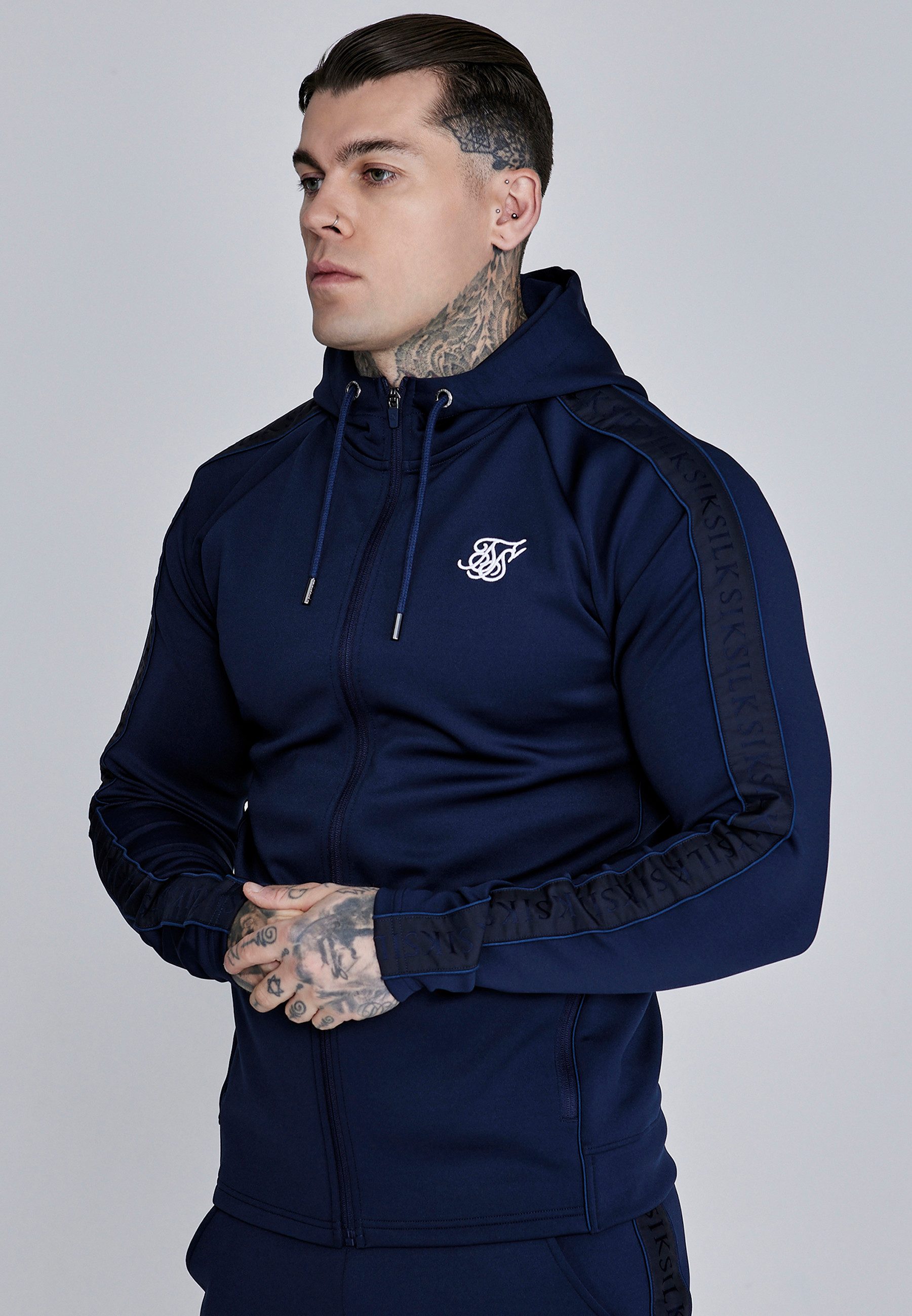 Siksilk Sweatanzug SikSilk Herren Hoodie und Jogginghose Set günstig online kaufen