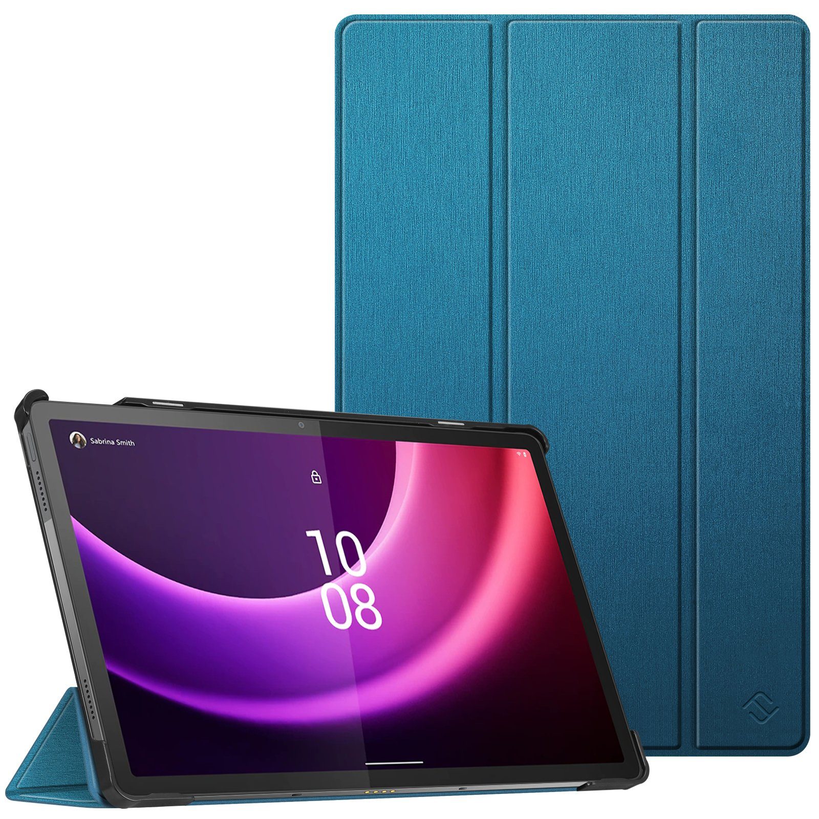 Fintie Tablet-Hülle für Lenovo Tab P11 (2nd Gen) 11.5 Zoll TB350FU/TB350XU 2022, Ultra Schlank Kunstleder Schutzhülle mit Auto Schlaf/Wach Funktion