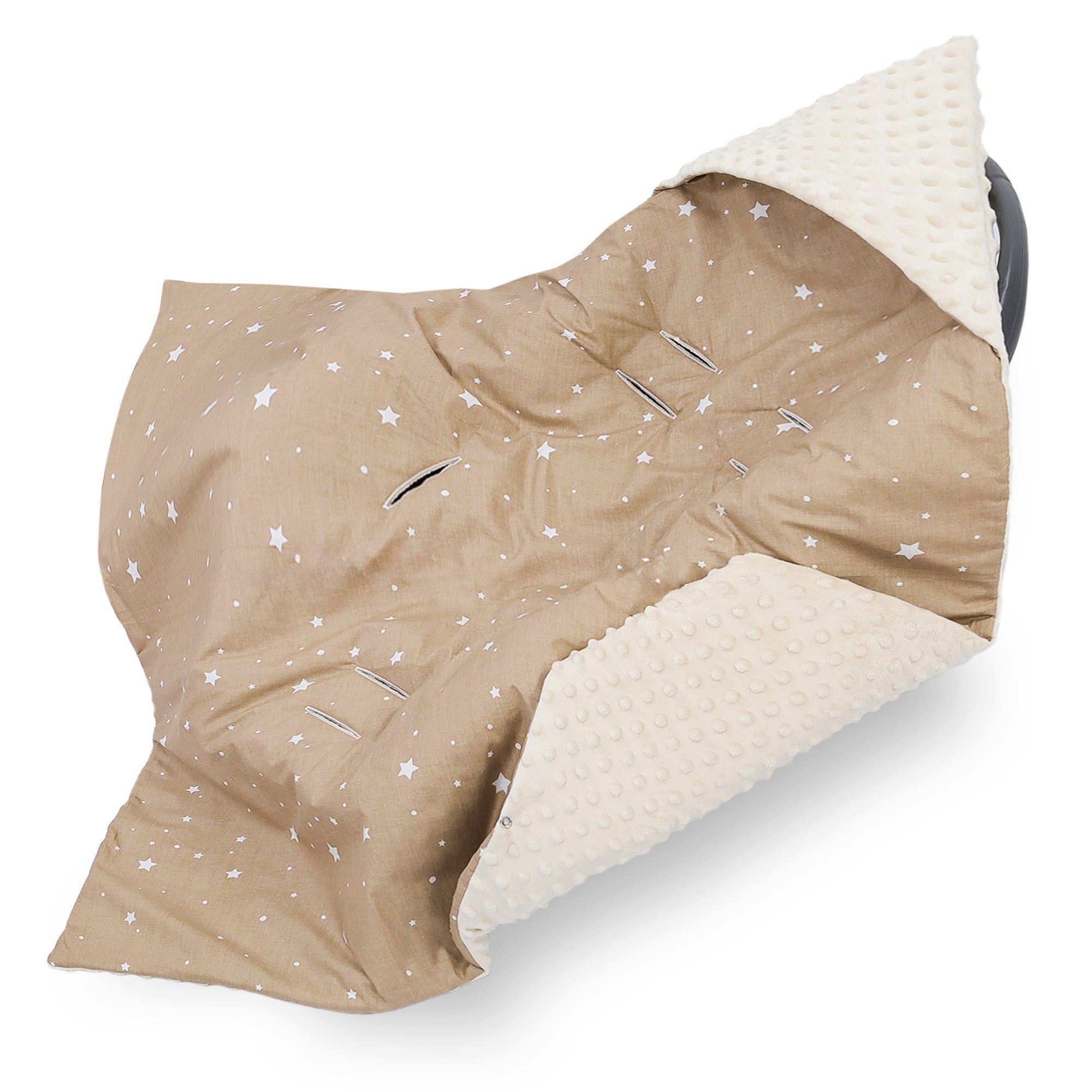 Einschlagdecke Einschlagdecke Babyschale Decke Kinderwagen 90x90cm - universal baby
