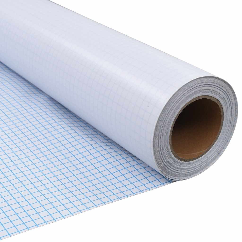 vidaXL Fensterfolie Fensterfolie Matt Grau 0,9x5 m PVC