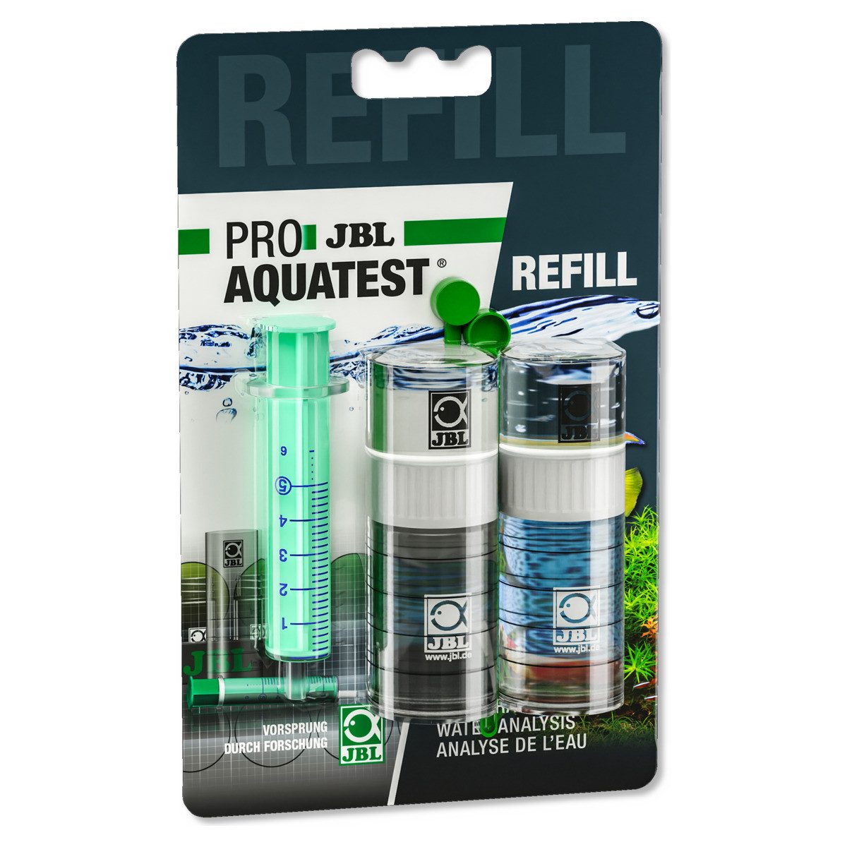 Aquarium-Wassertest ProAquaTest Ersatzteil-Set