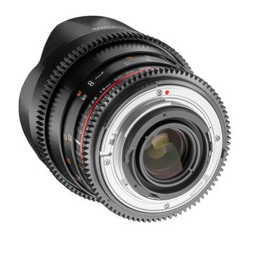 Samyang MF 16mm T2,6 Video DSLR Nikon F Superweitwinkelobjektiv