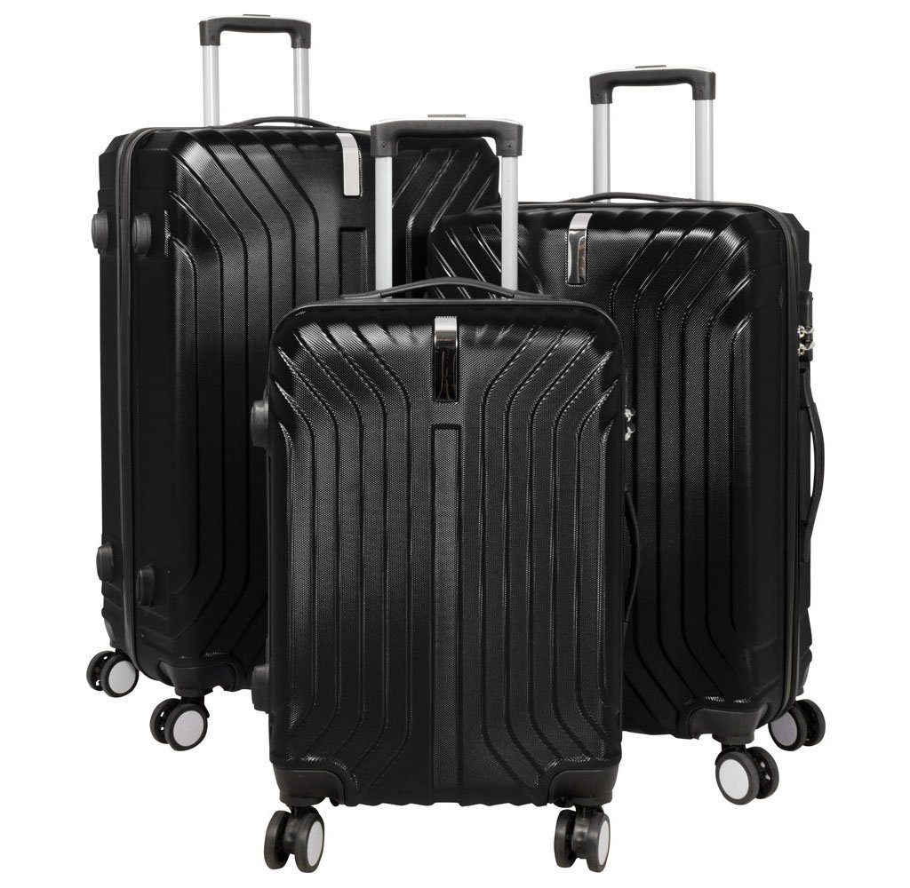 Valis Hartschalen-Trolley Reisekoffer ABS Hartschalenkoffer 4x günstig online kaufen