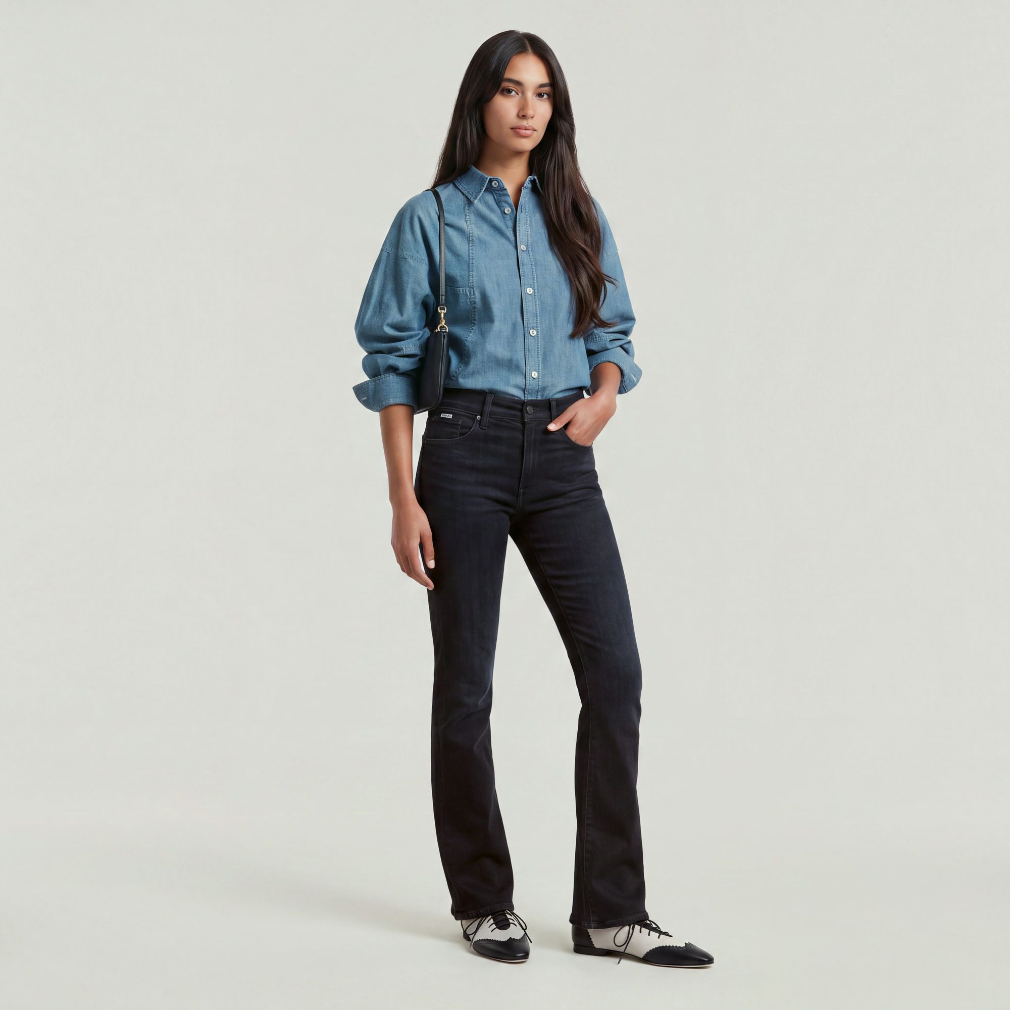 G-STAR 5-Pocket-Jeans 3301 Flare Jeans – Bild 4 von 5