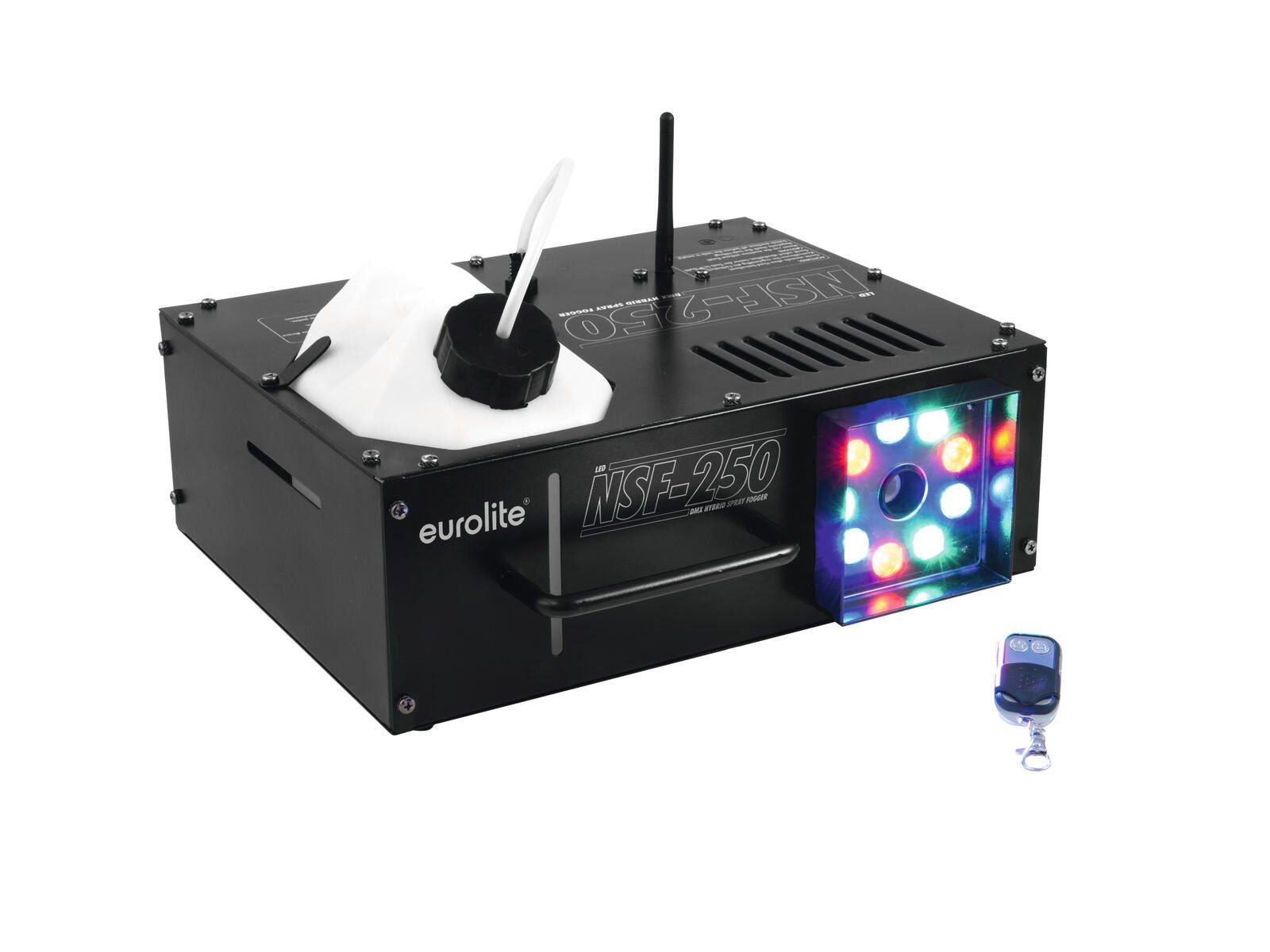 Discolicht EUROLITE NSF-250 LED DMX Hybrid Spray Fogger