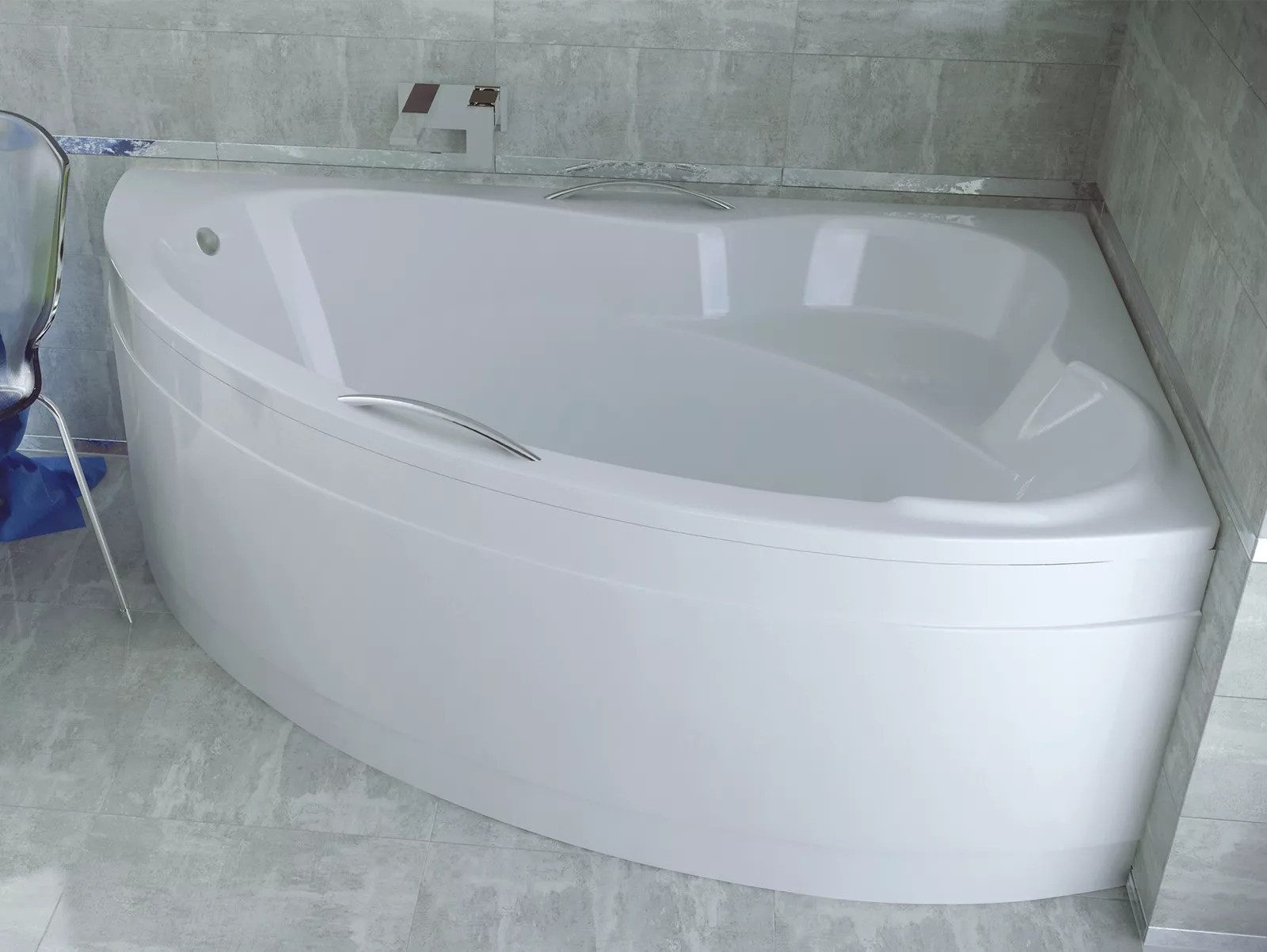 KOLMAN Badewanne Eckbadewanne Ada 140x90, (Links/Rechts), günstig online kaufen