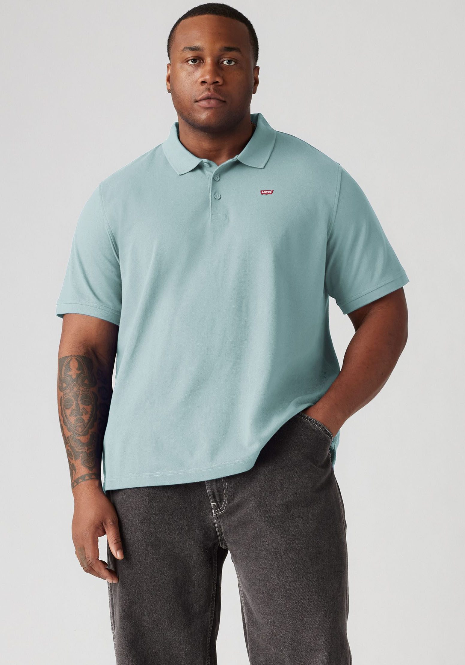 Levi's® Plus Poloshirt BIG O.G. BATWING POLO günstig online kaufen