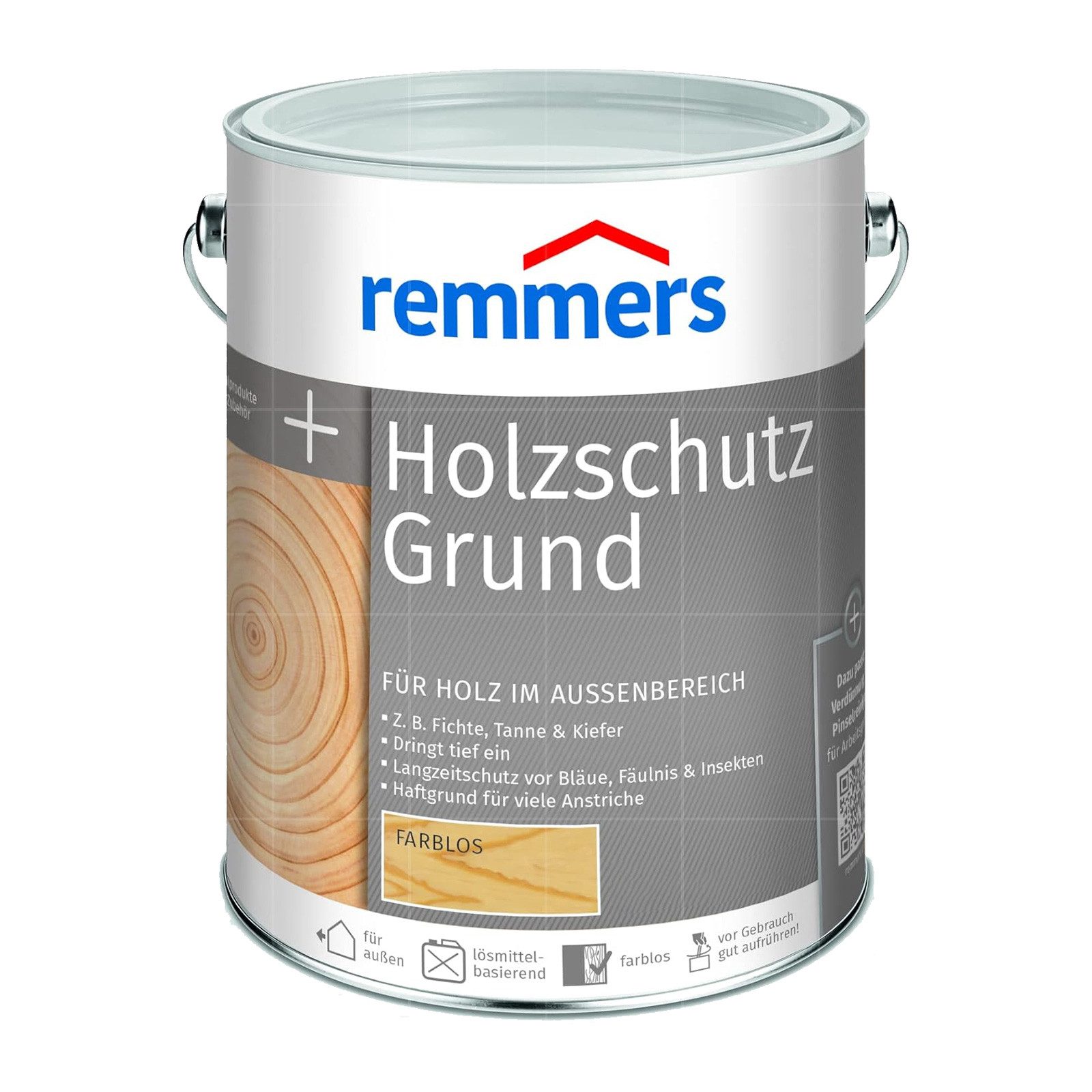 Remmers Holzgrundierung HOLZSCHUTZ-GRUND - 0.75 LTR