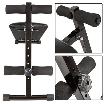 tectake Bauchtrainer Sit Up Bank klappbar