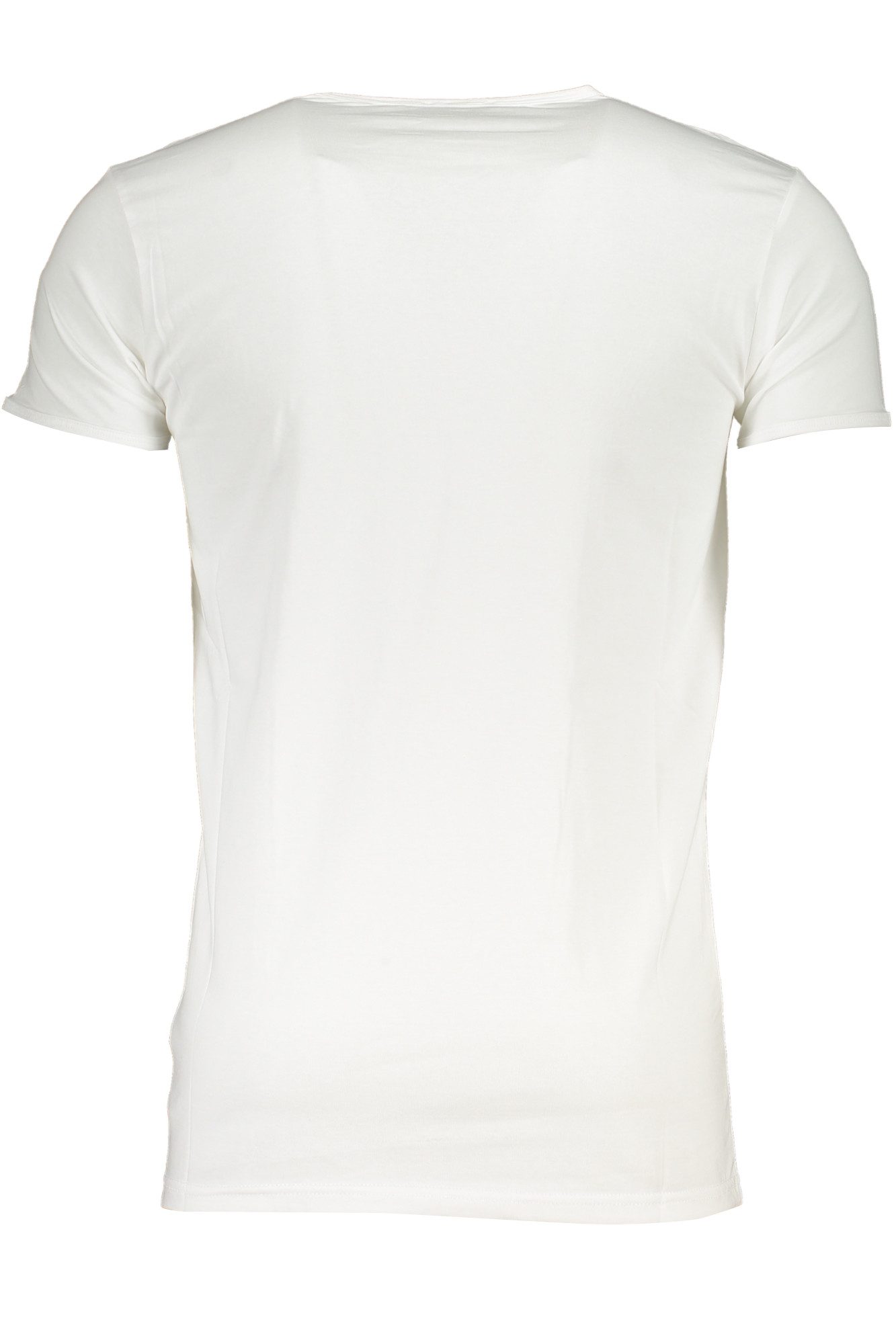 Cavalli Class T-Shirt Stilvolles Herren Kurzarm T-Shirt Weiß mit Print günstig online kaufen