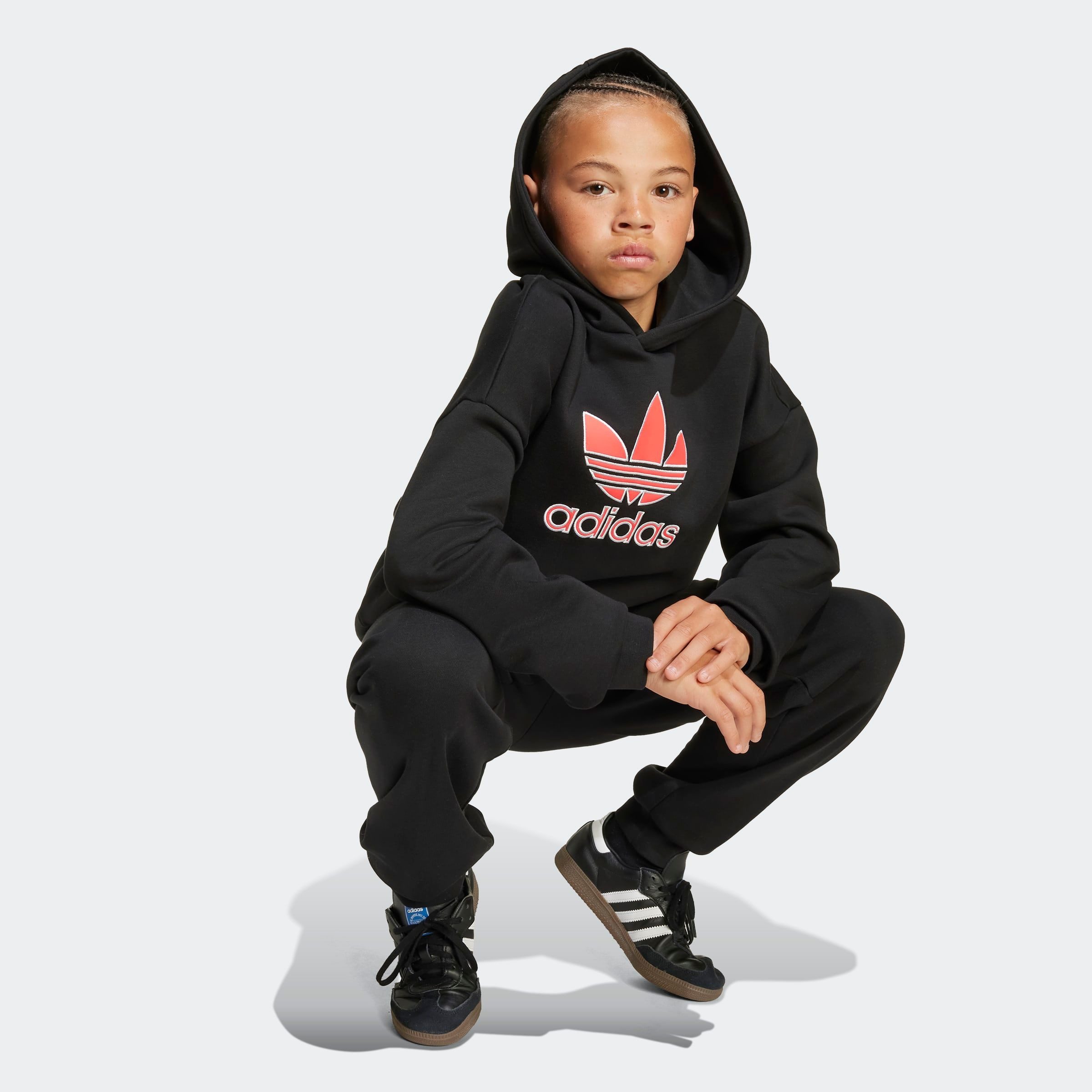 adidas Originals Kapuzensweatshirt TREFOIL KIDS HOODIE