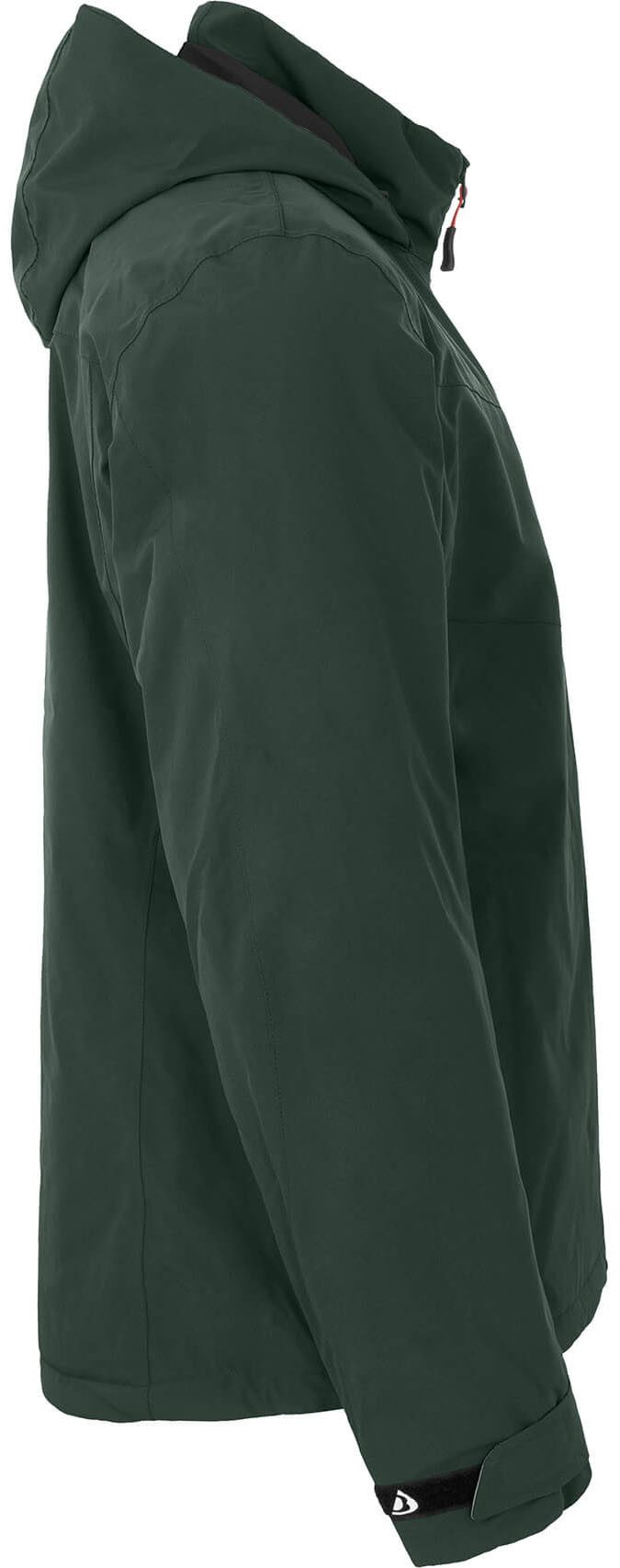 Bergson Regenjacke TALLMOS Herren Regenjacke, Wasserdicht 20.000 mm, Normalgrößen, dunkel grün