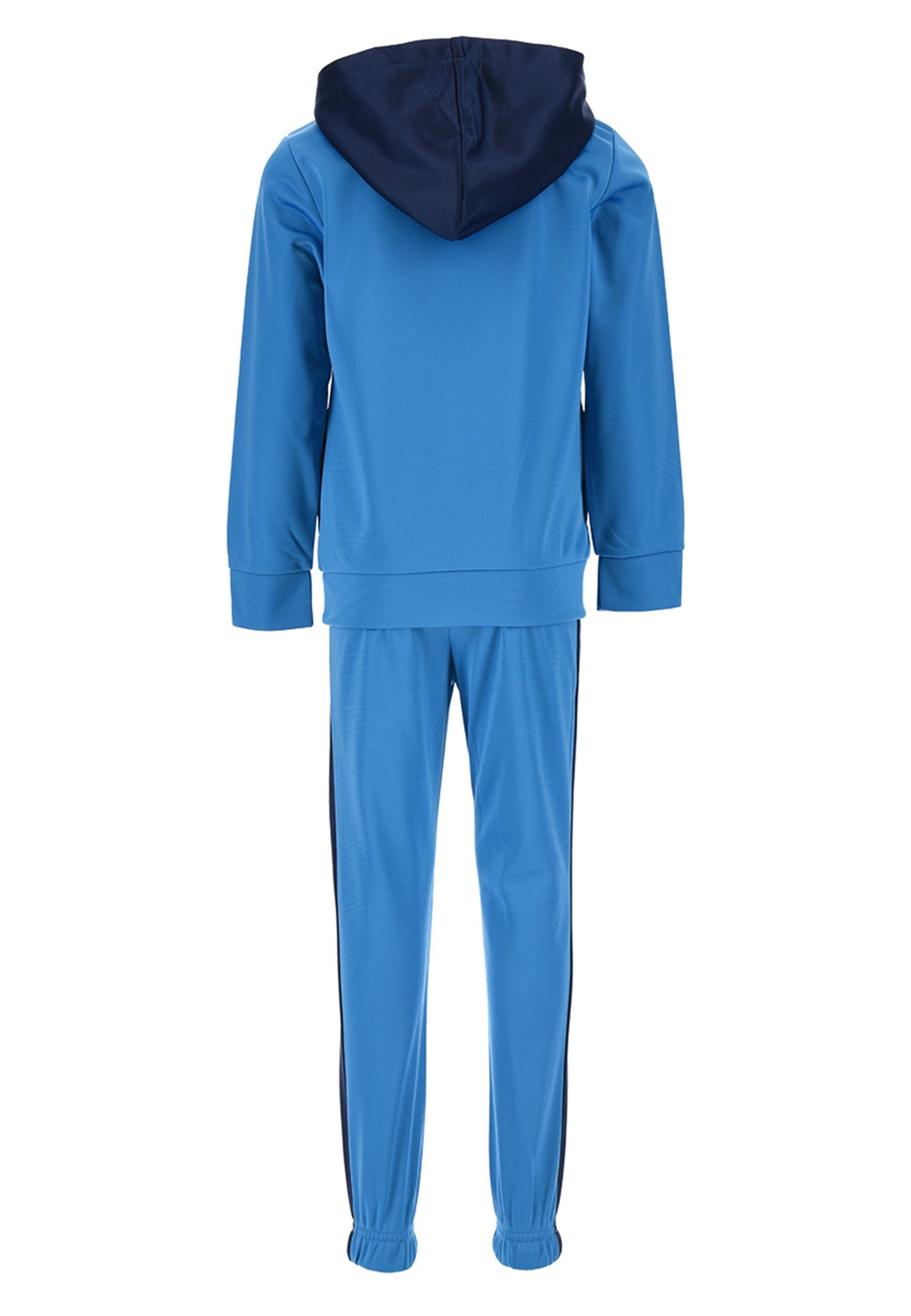 Kinder 2-tlg) Trainings-Anzug Jogging-Hose Spiderman Blau Jungen Marvel mit Sweat-Shirt Jogginganzug (SET,